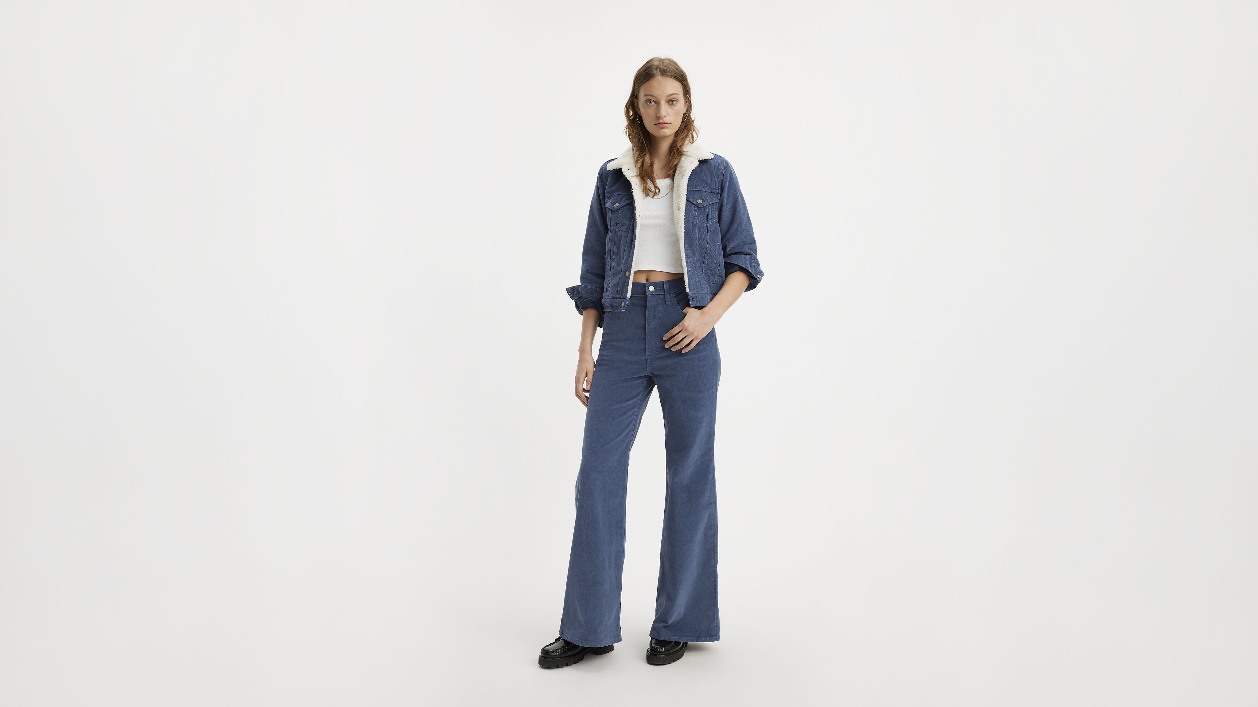Ribcage Bell Corduroy Women's Pants 1