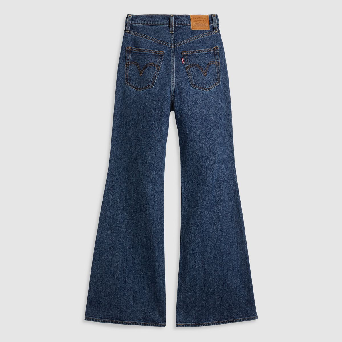 Ribcage Bell Women's Jeans — Romantic Story - Dark Wash
