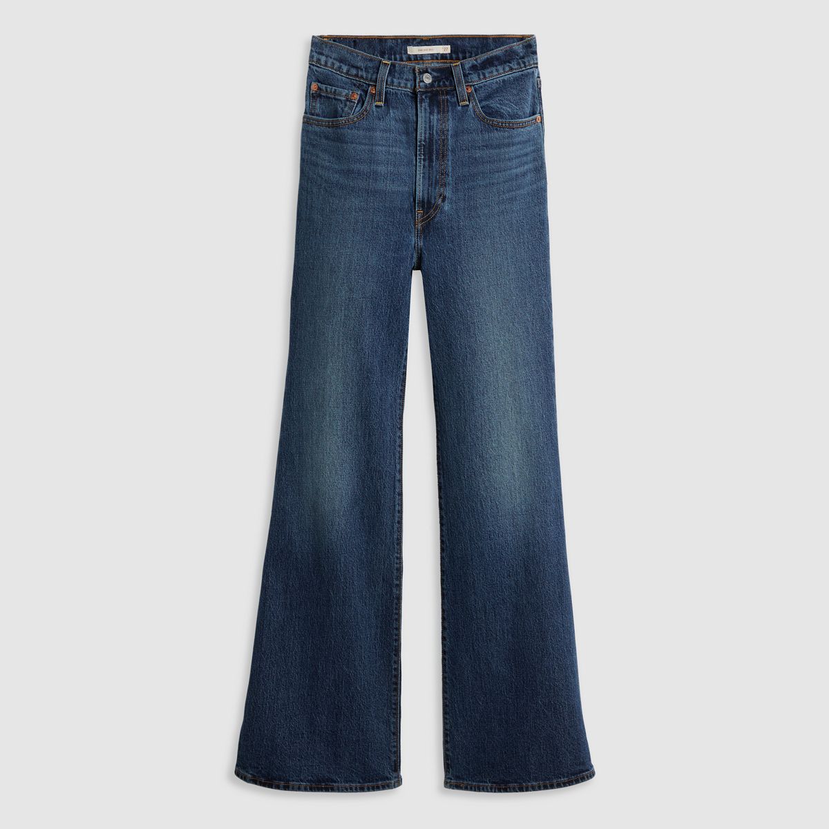 Ribcage Bell Women's Jeans — Romantic Story - Dark Wash