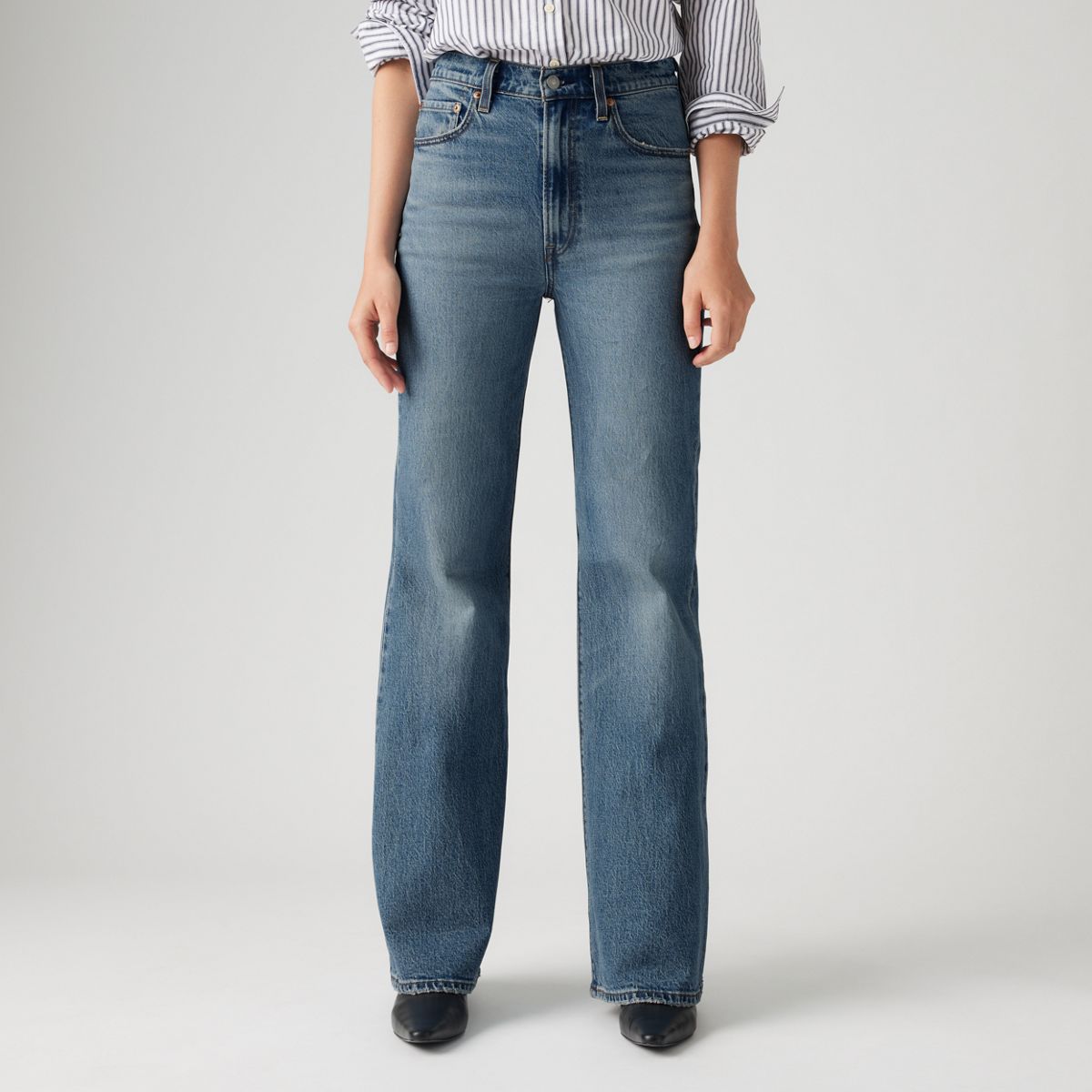 Ribcage Bell Women's Jeans — Maximum Story - Medium Wash