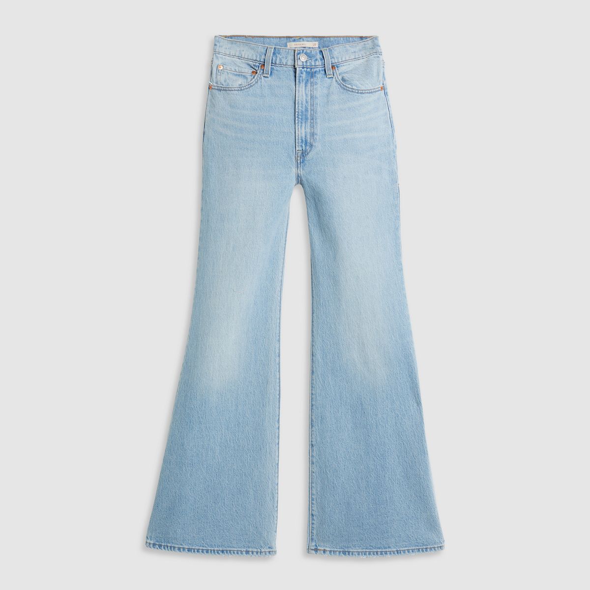 Ribcage Bell Women's Jeans — Sits Well Together - Light Wash