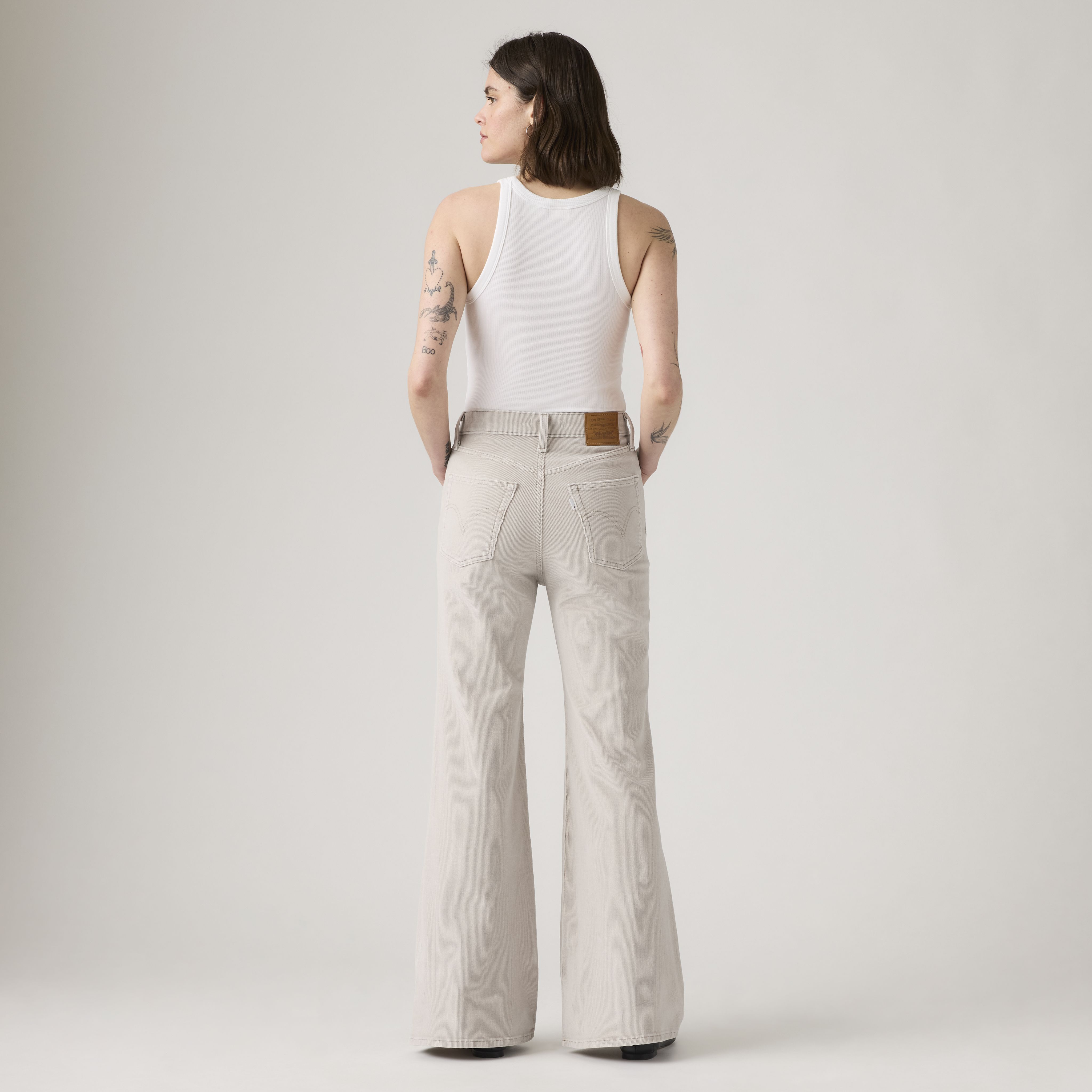 Ribcage Bell Corduroy Women's Jeans 3