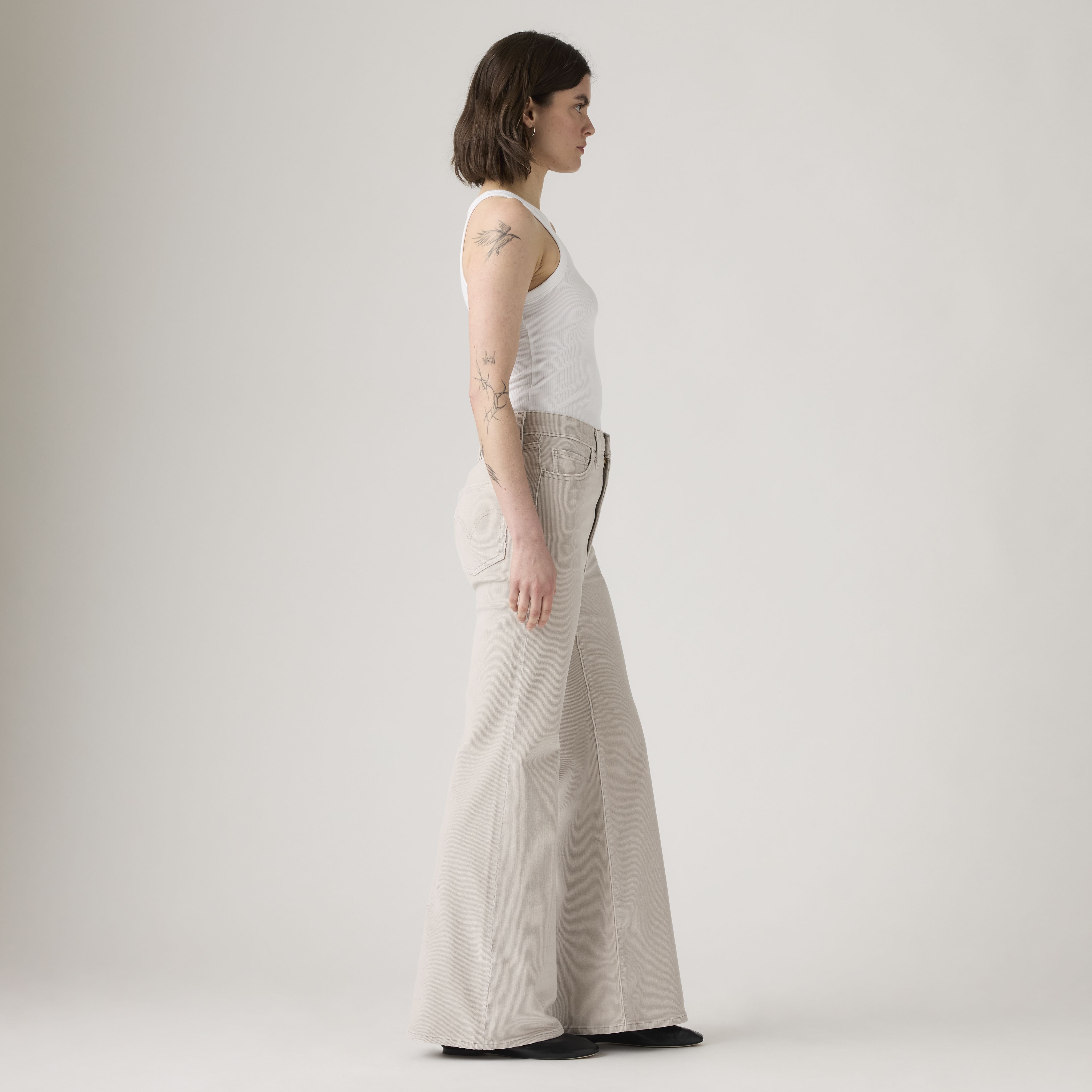 Ribcage Bell Corduroy Women's Jeans 4