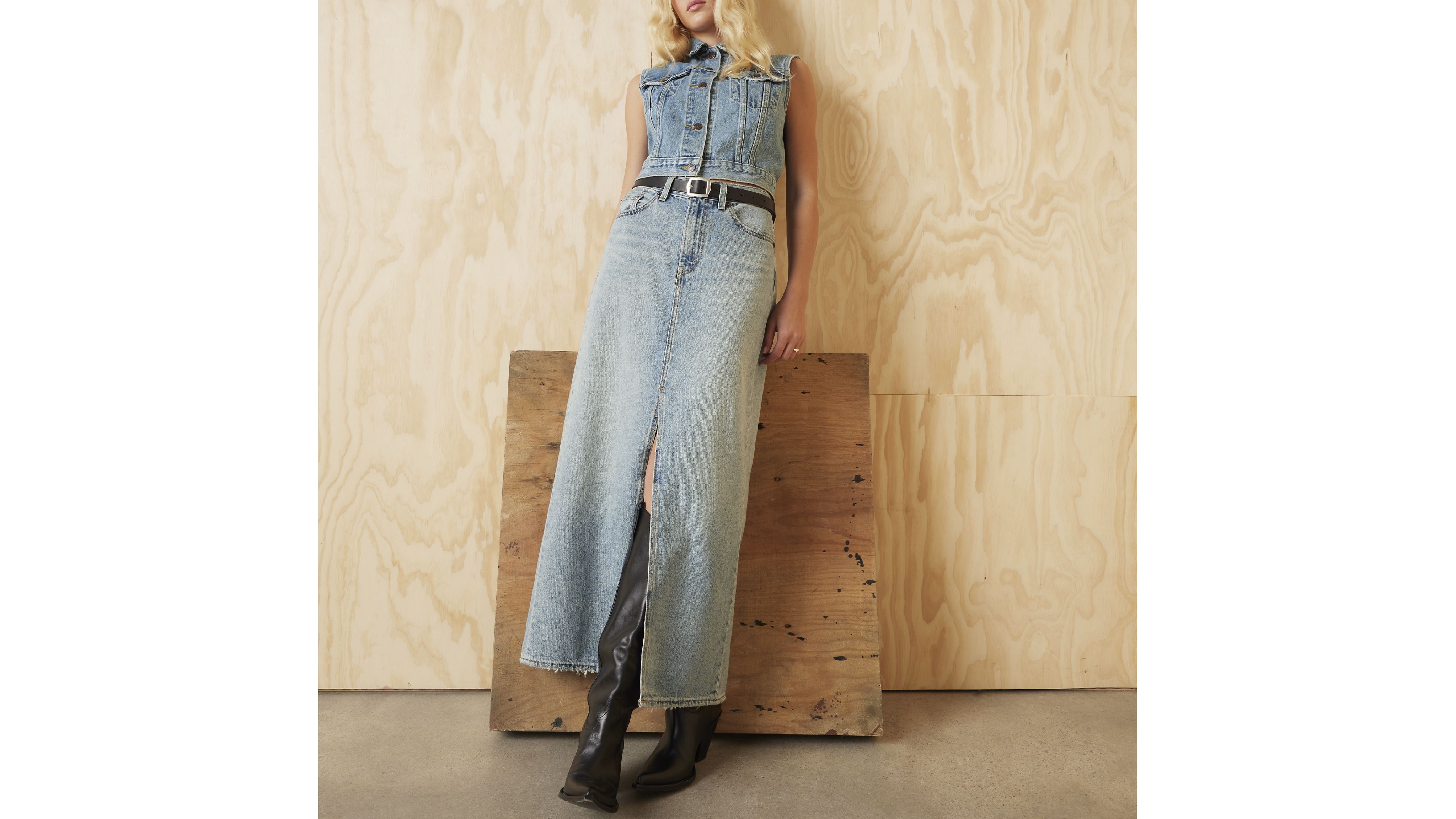 Ankle Column Skirt 2