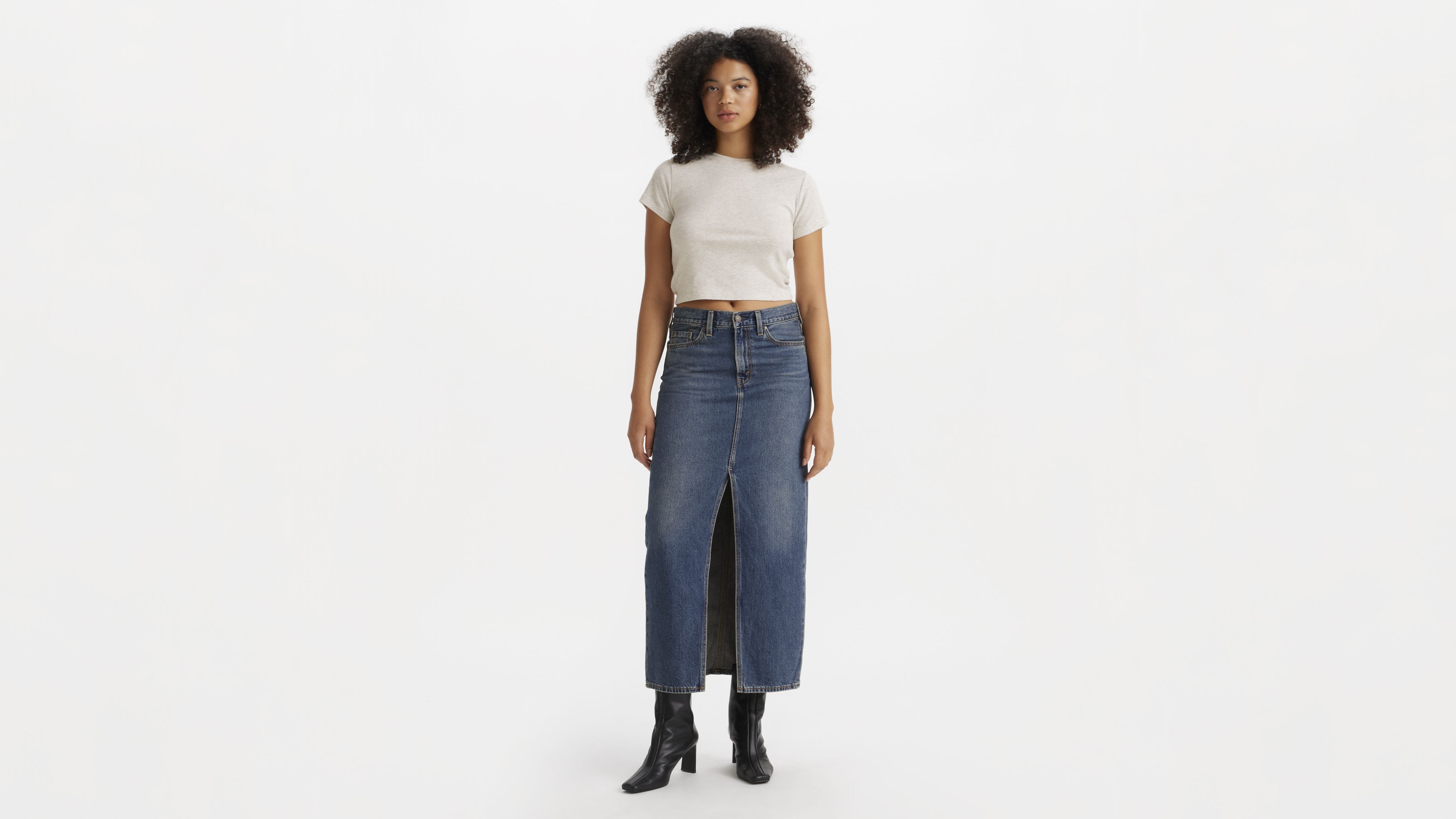 Ankle Column Skirt 2