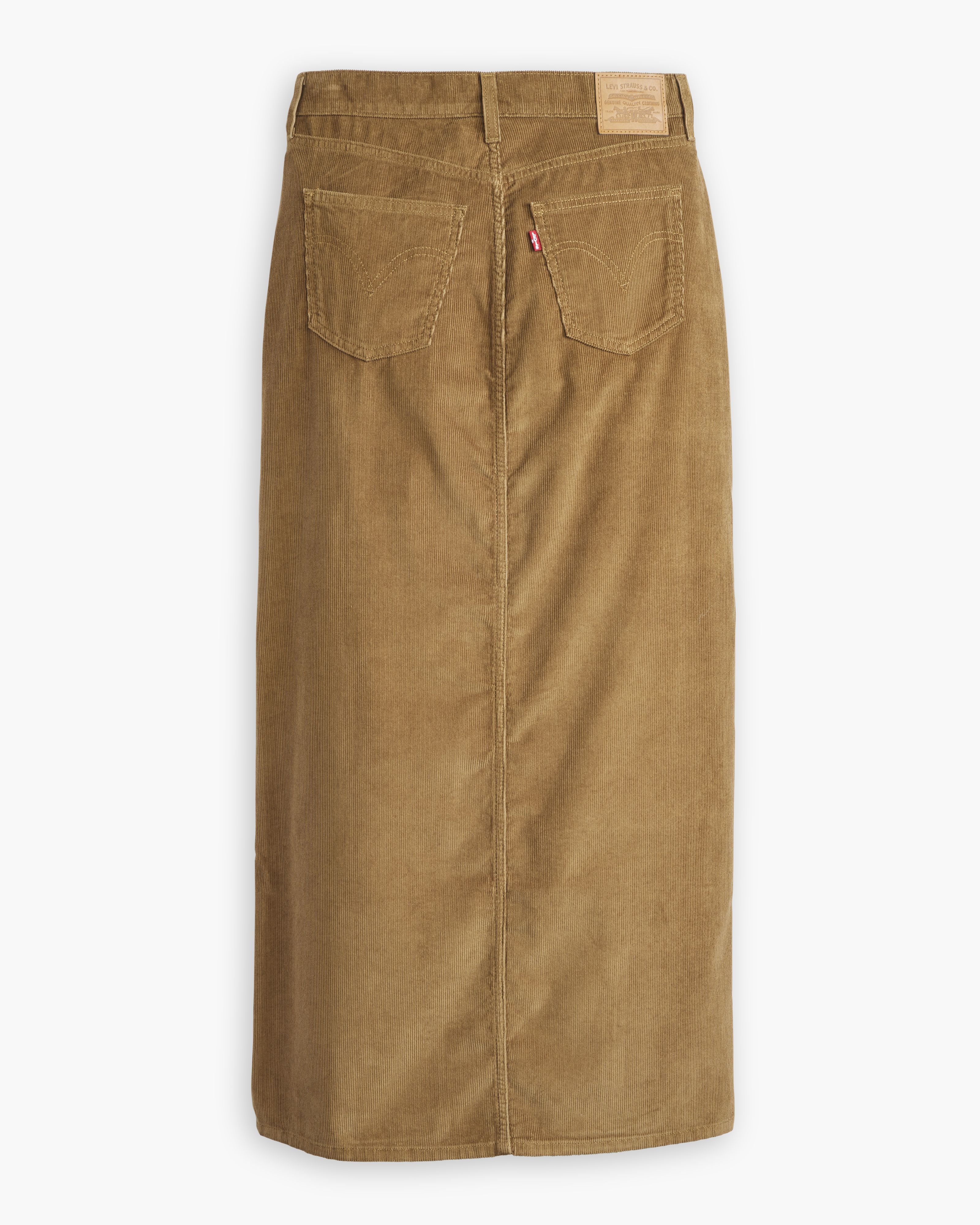 Ankle Column Corduroy Skirt 7
