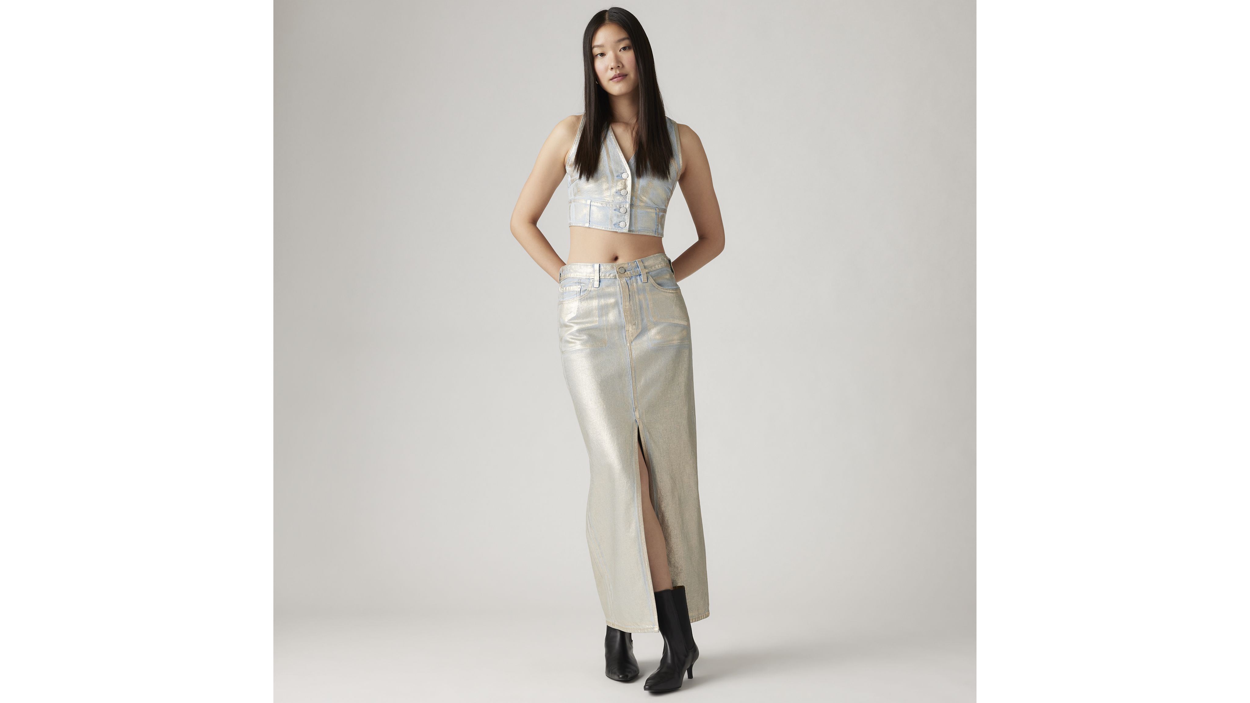 Ankle Column Skirt 1