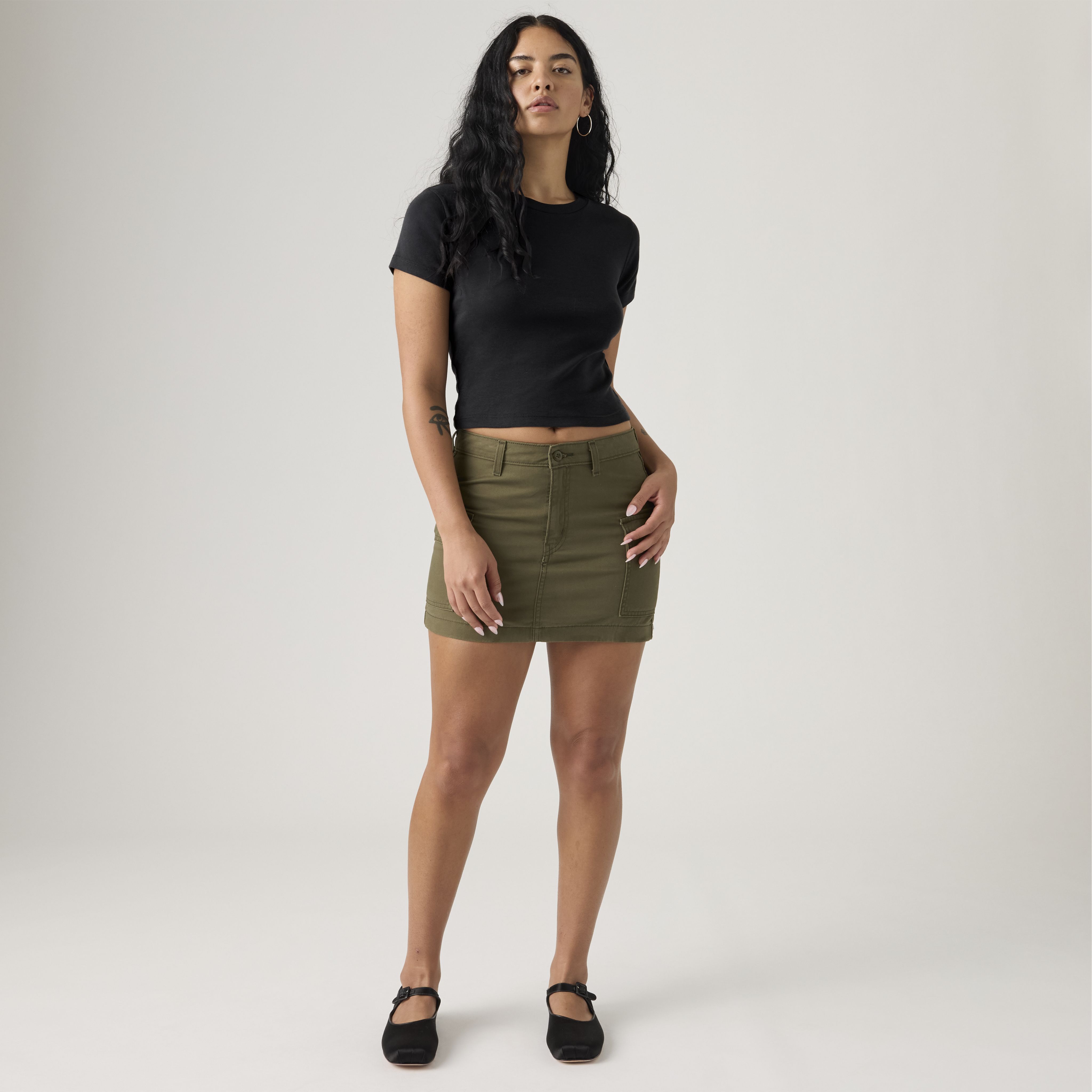 '94 Cargo Twill Mini Skirt 1