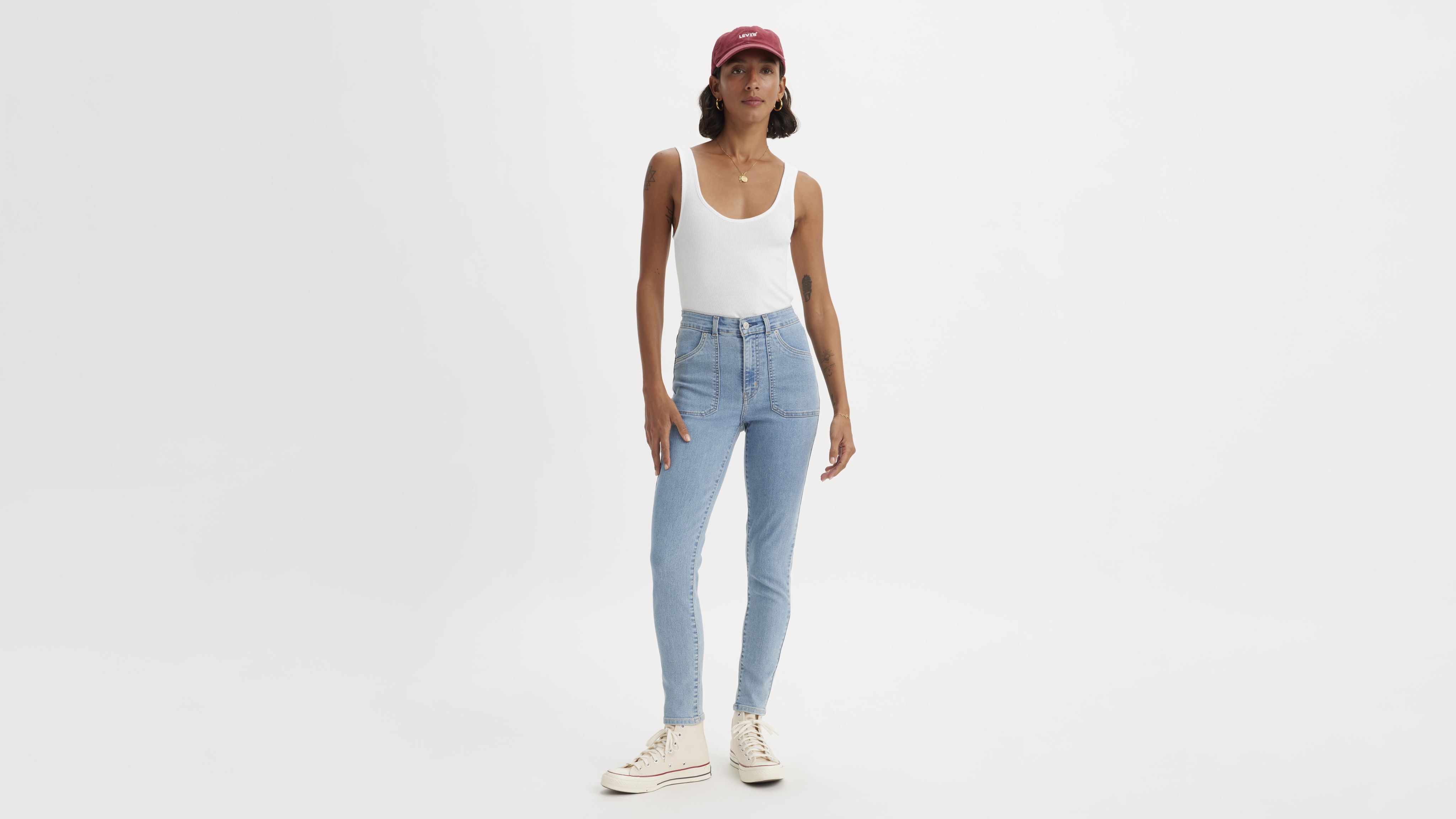 721 High Rise Skinny Utility Women's Jeans 1