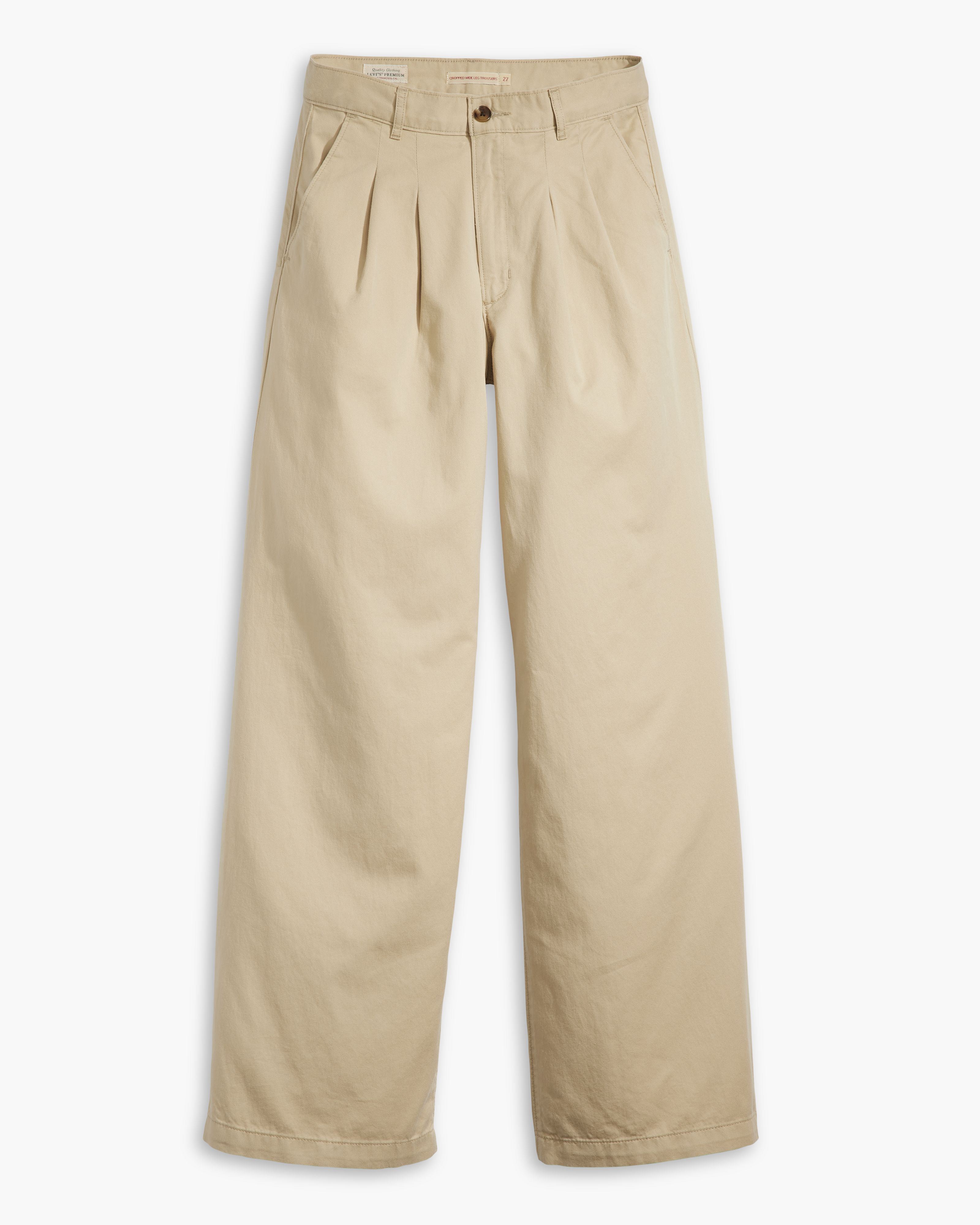 Pleated Wide Leg Trousers 6