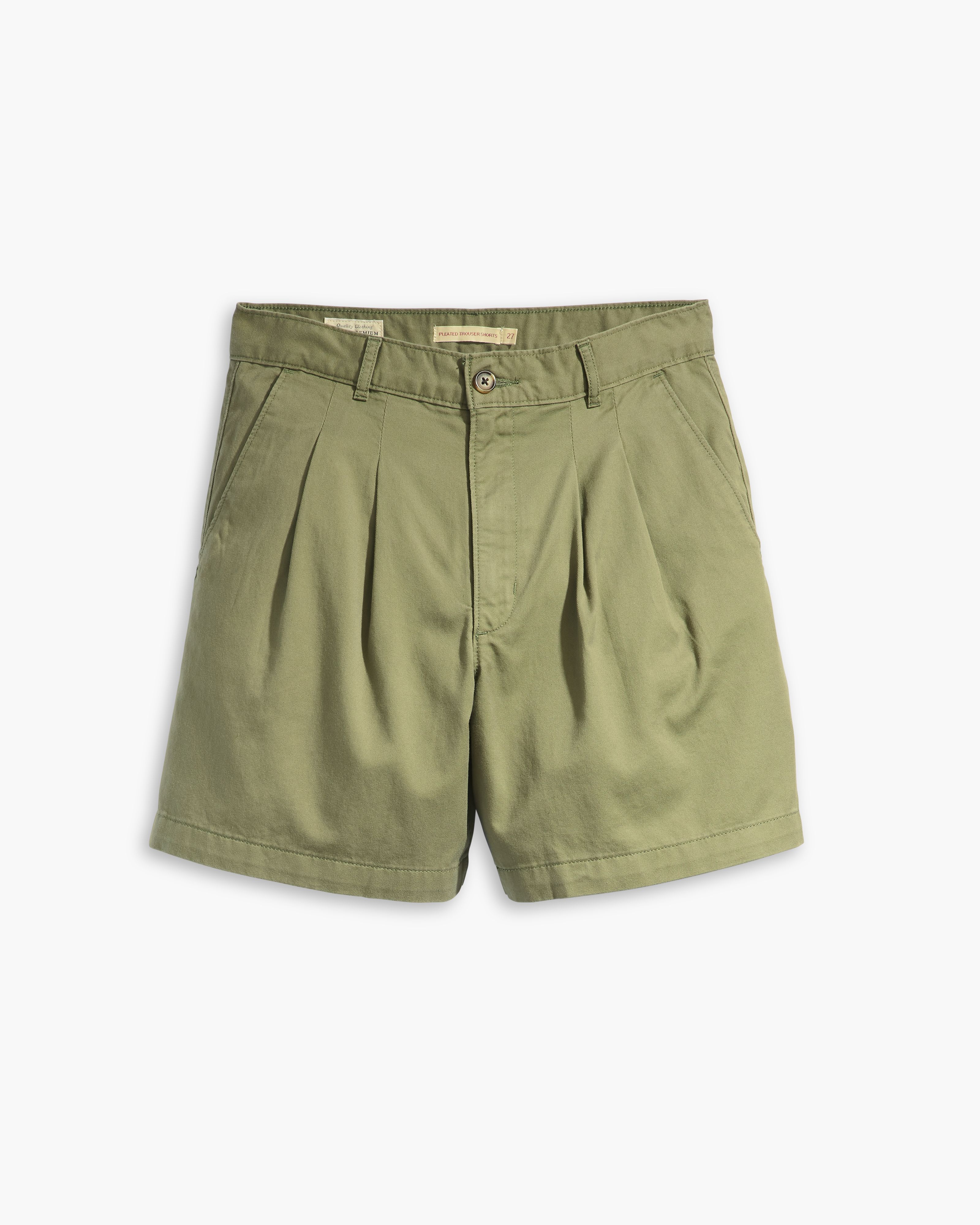 Pleated Trouser Shorts 1