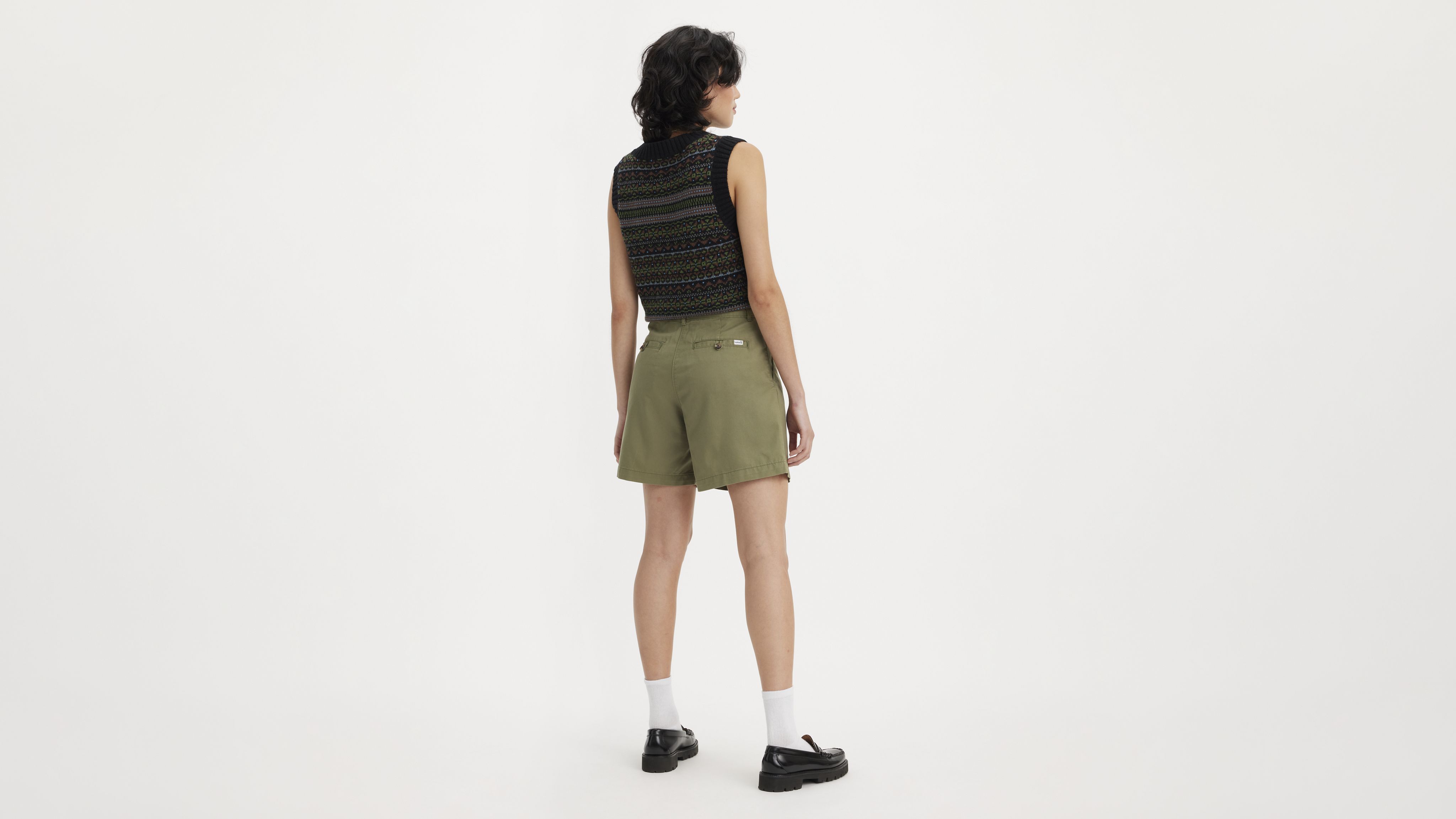 Pleated Trouser Shorts 1
