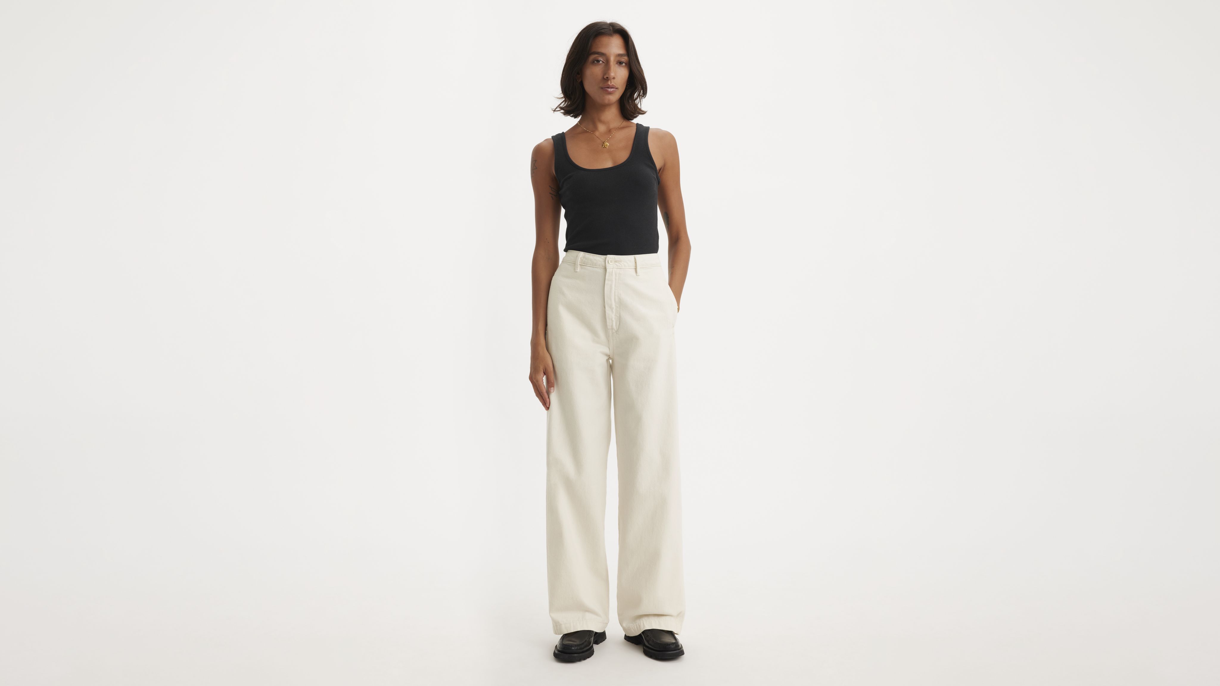 Levi's® WellThread® Women's Ribcage Bell Jeans 5