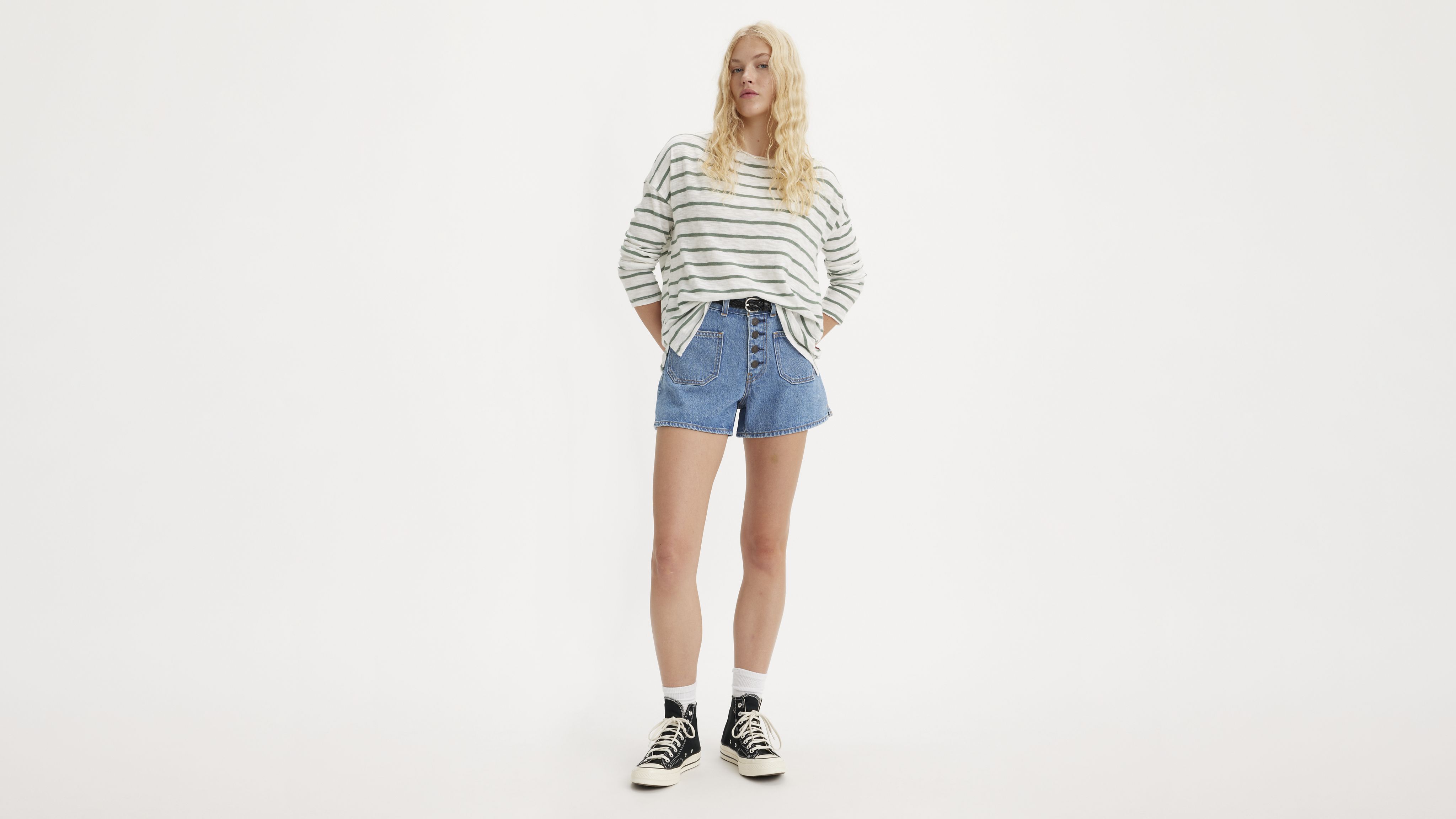 80s Mom Patch Pocket Women's Shorts 1