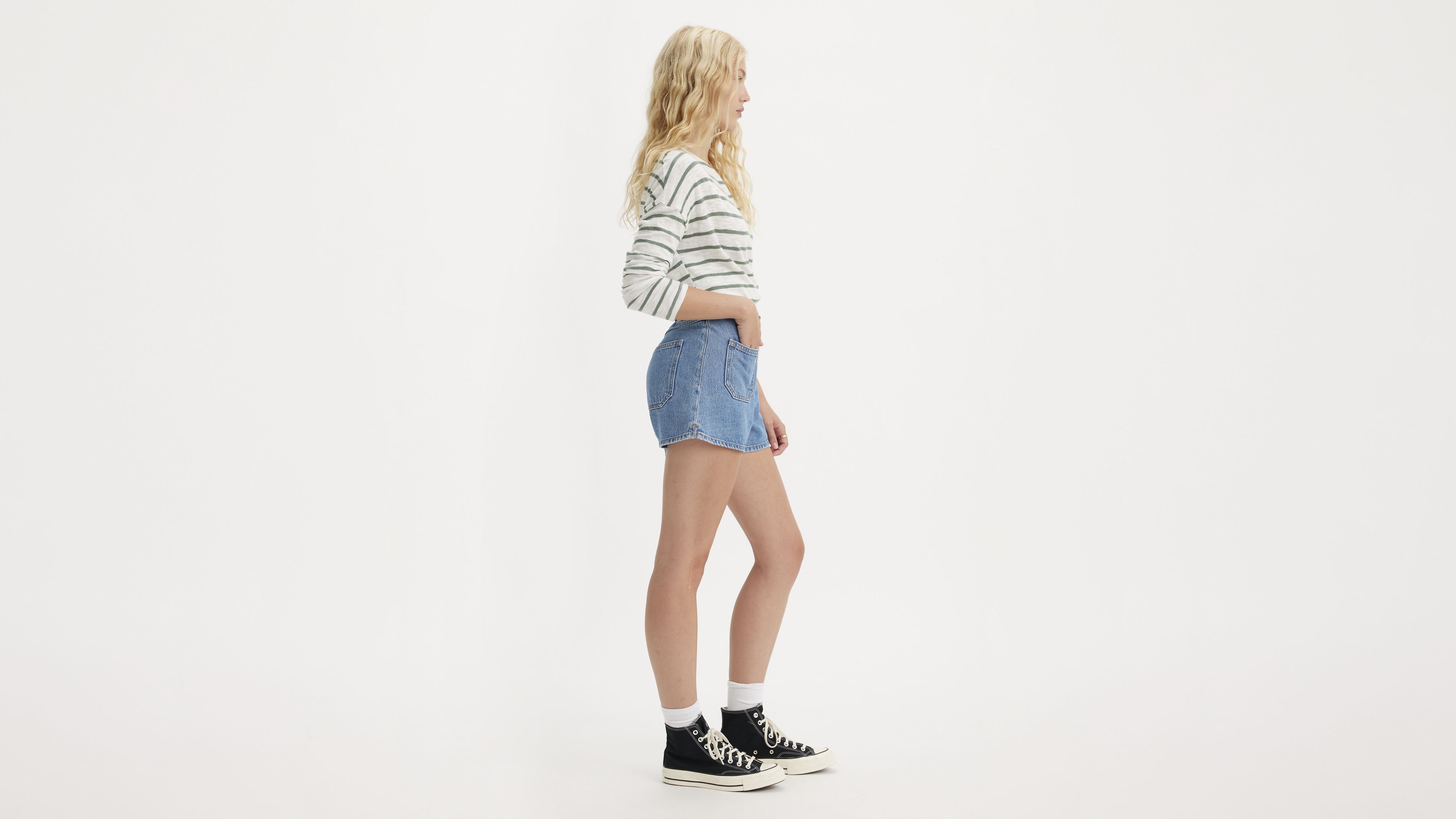 80s Mom Patch Pocket Women's Shorts 4