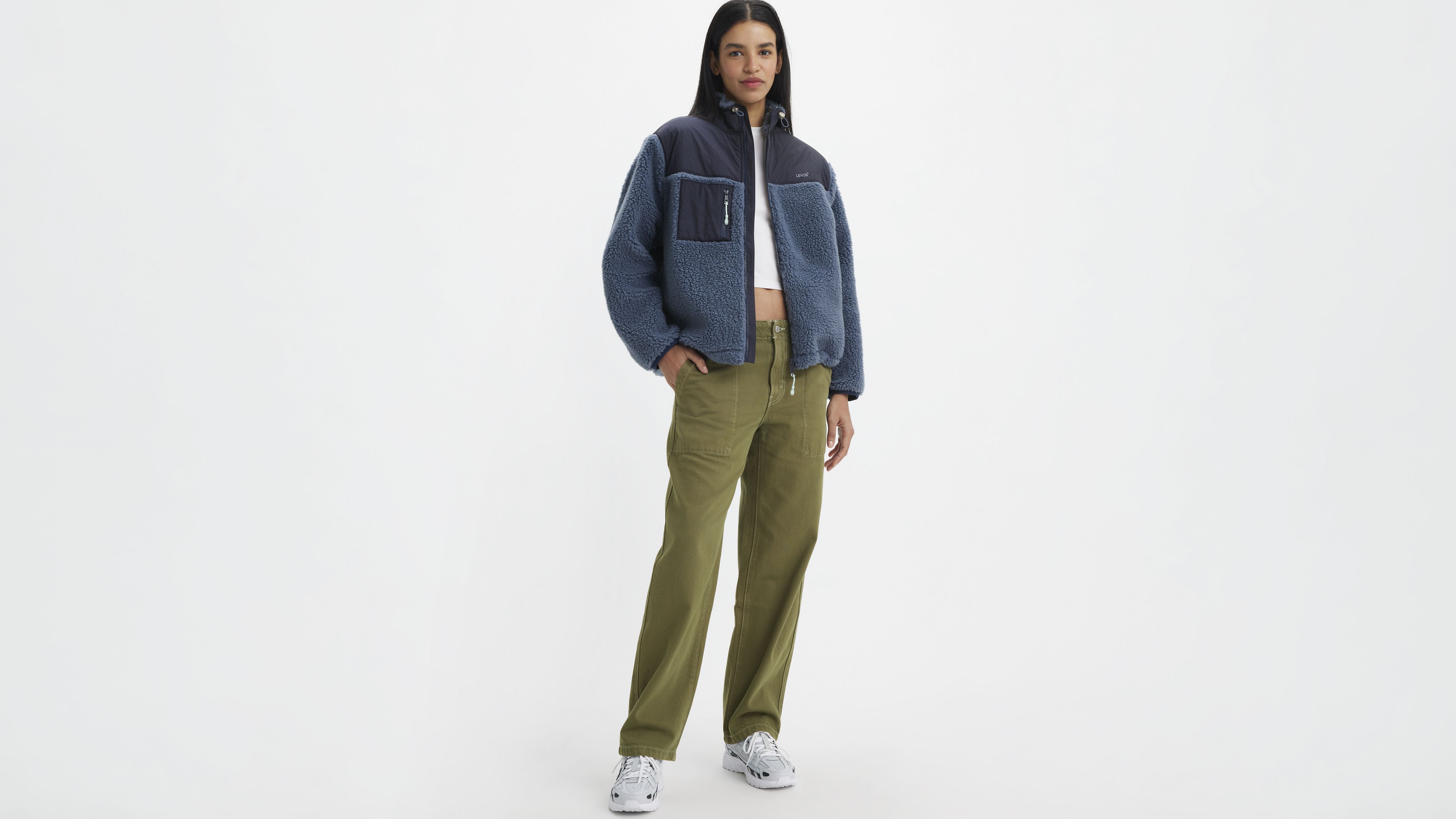 Baggy Dad Utility Women's Pants 1