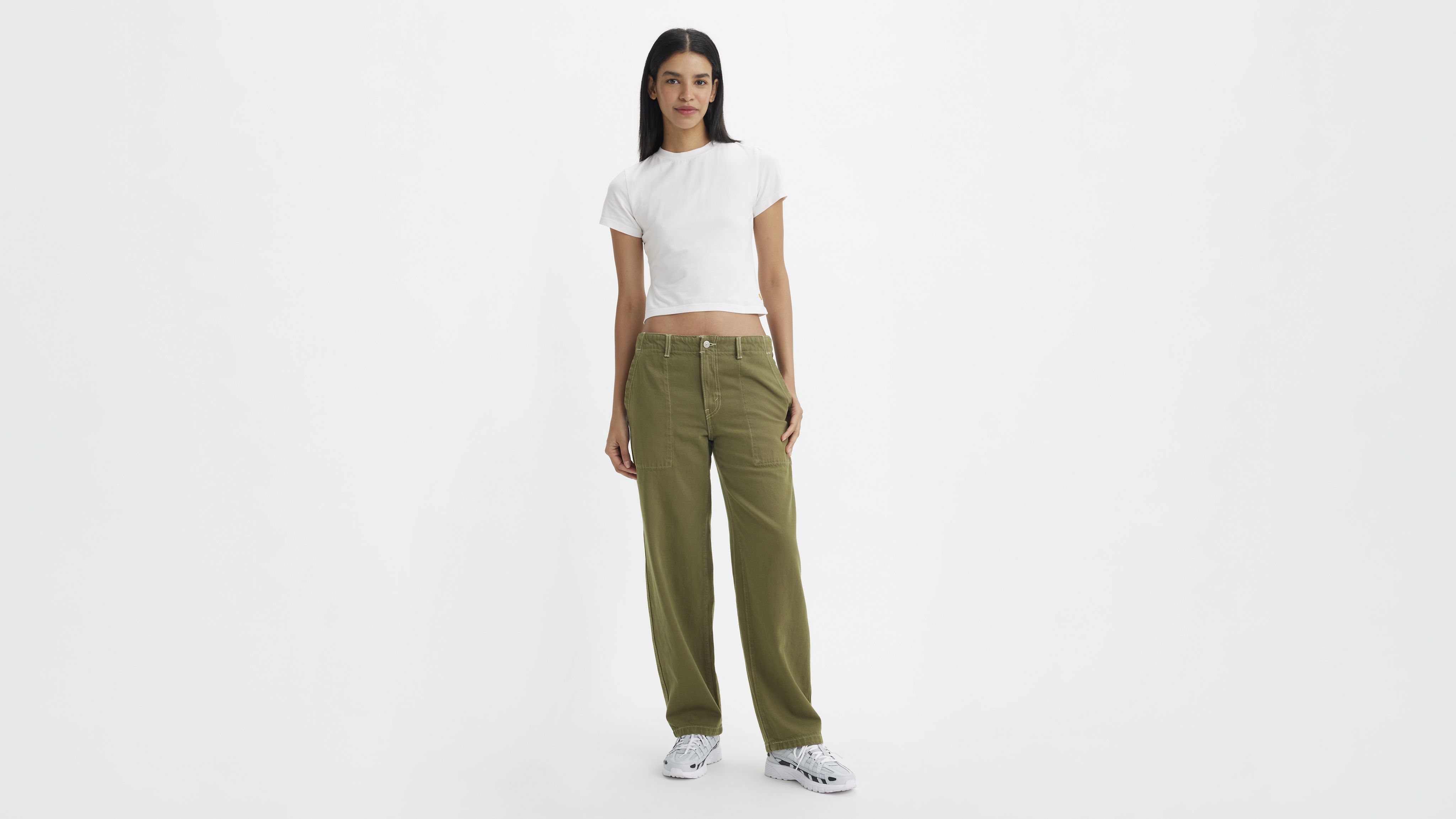 Baggy Dad Utility Women's Pants 5