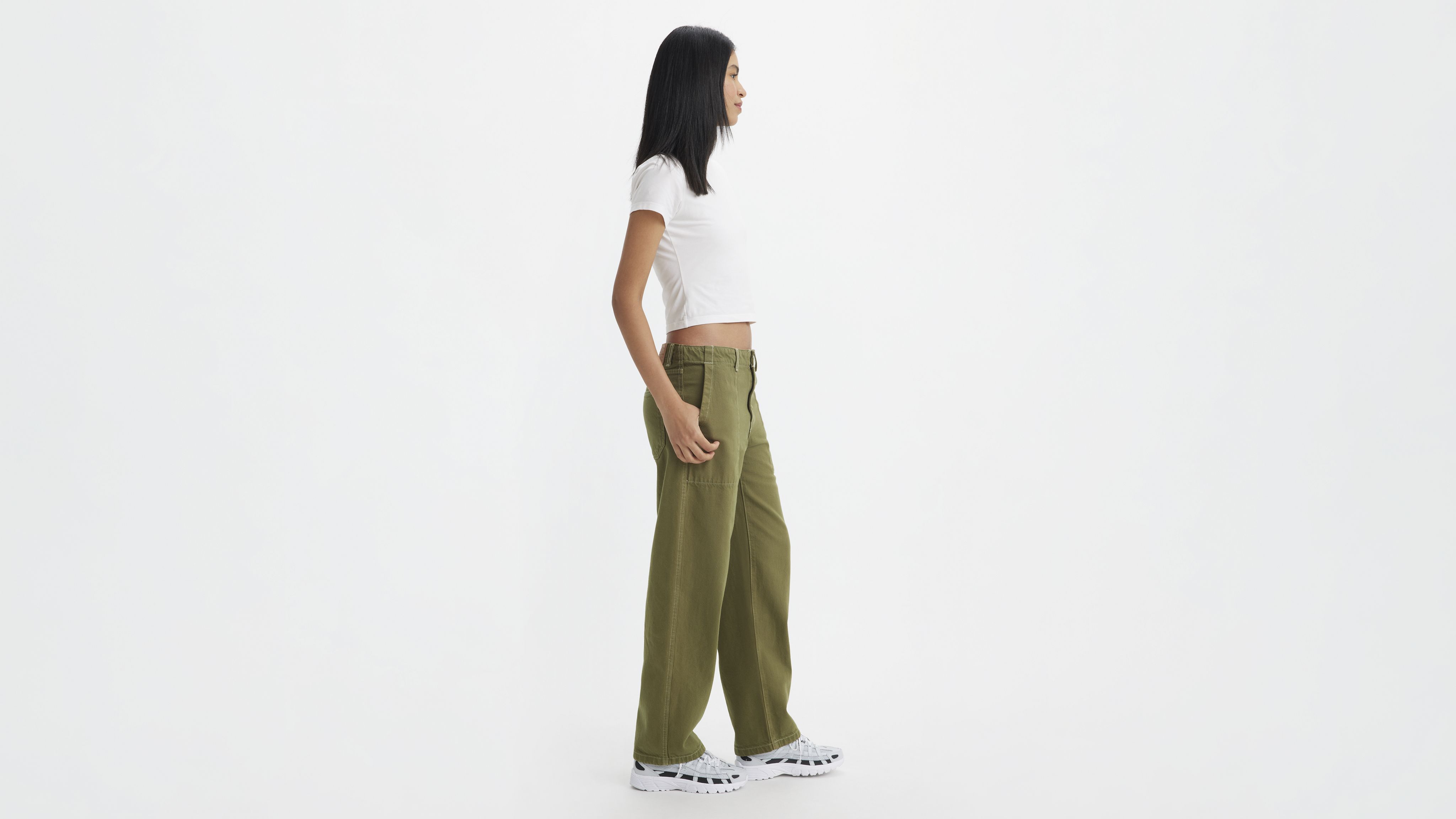 Baggy Dad Utility Women's Pants 4