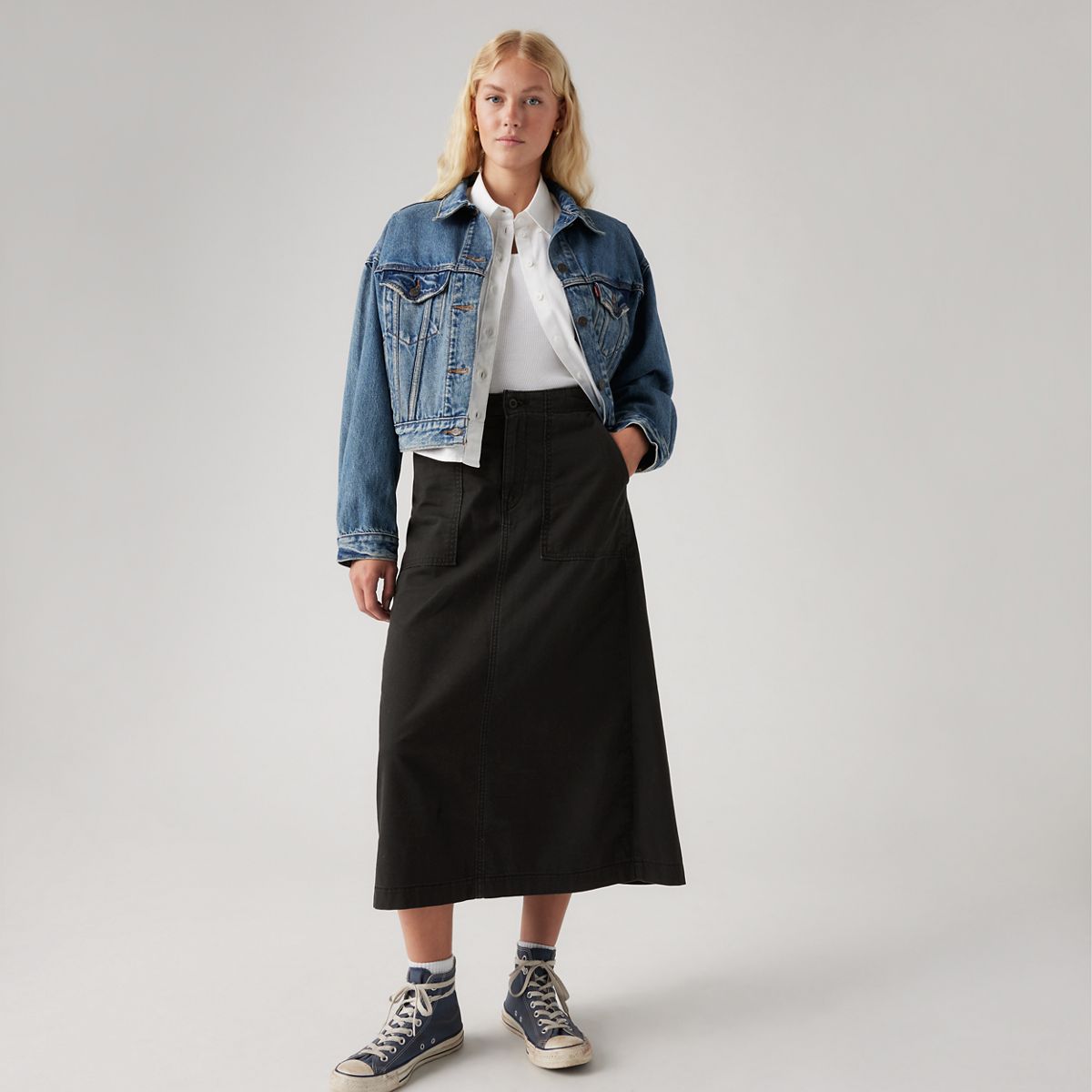 Surplus Skirt — Caviar - Black