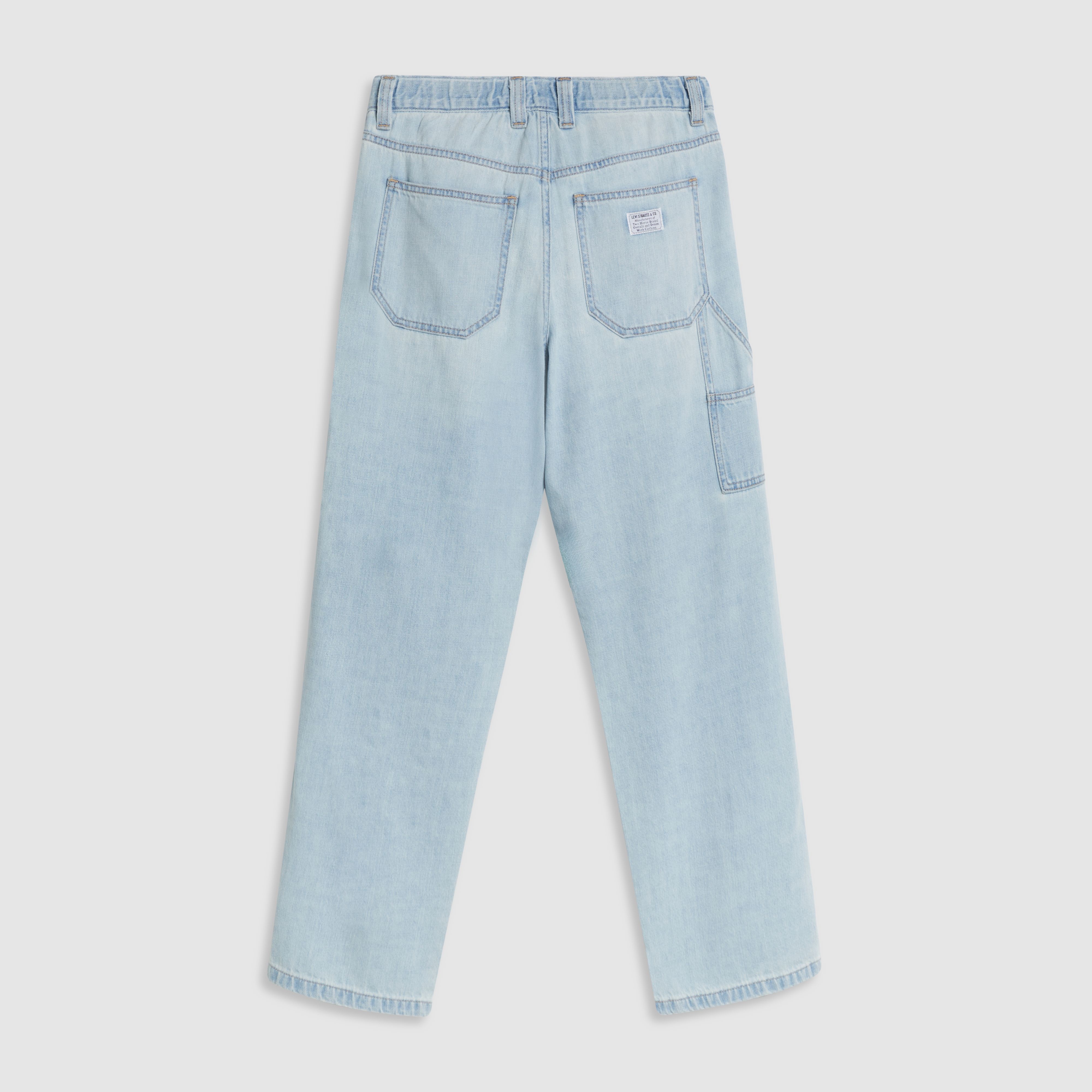 Baggy Carpenter Linen+ Denim Lightweight Women's Jeans 7