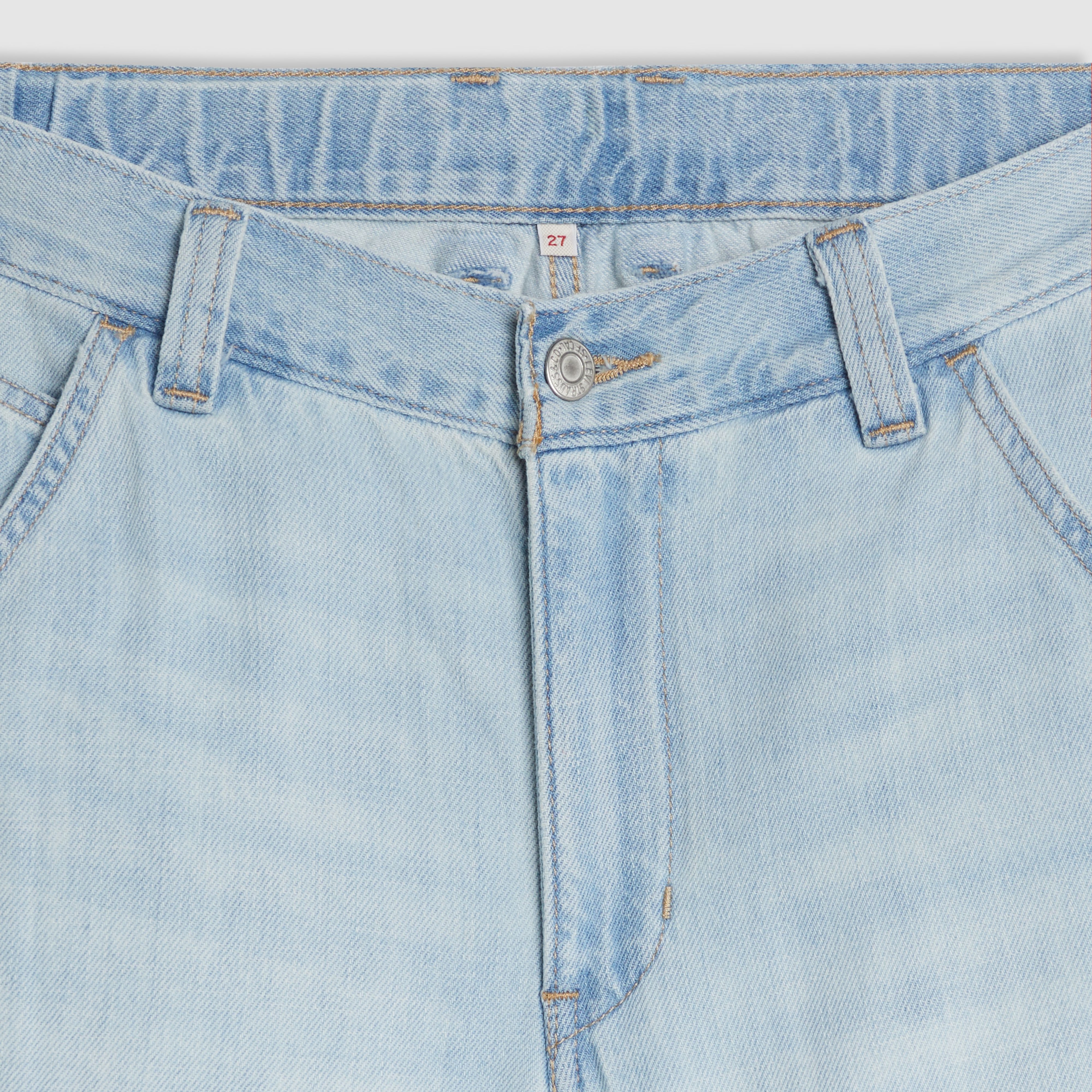 Baggy Carpenter Linen+ Denim Lightweight Women's Jeans 8