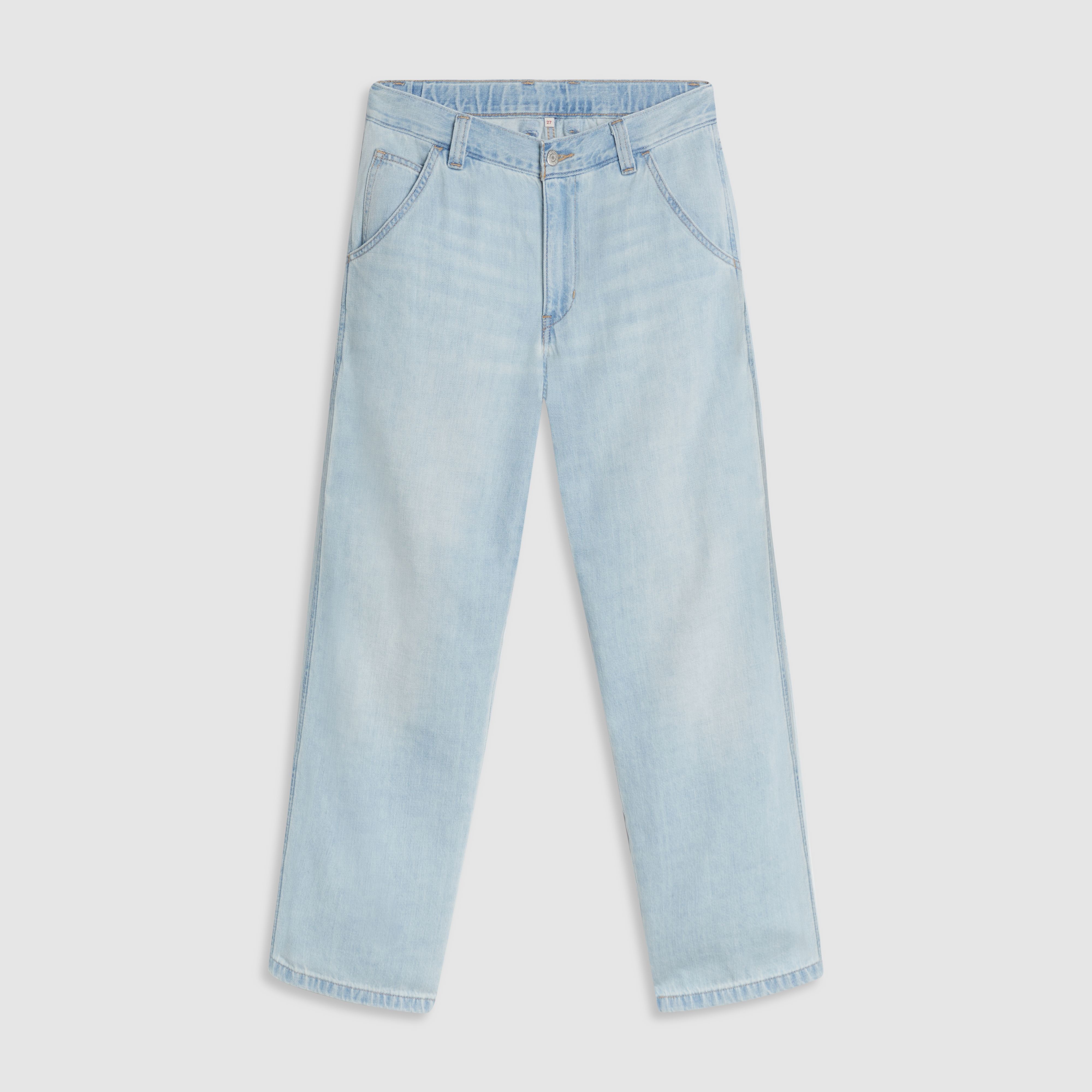 Baggy Carpenter Linen+ Denim Lightweight Women's Jeans 6