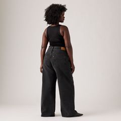XL Baggy Straight Women's Jeans — Influential Lady - Black 12