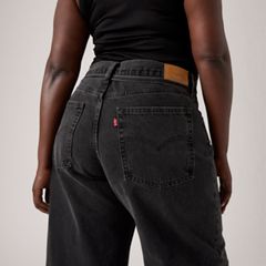 XL Baggy Straight Women's Jeans — Influential Lady - Black 13