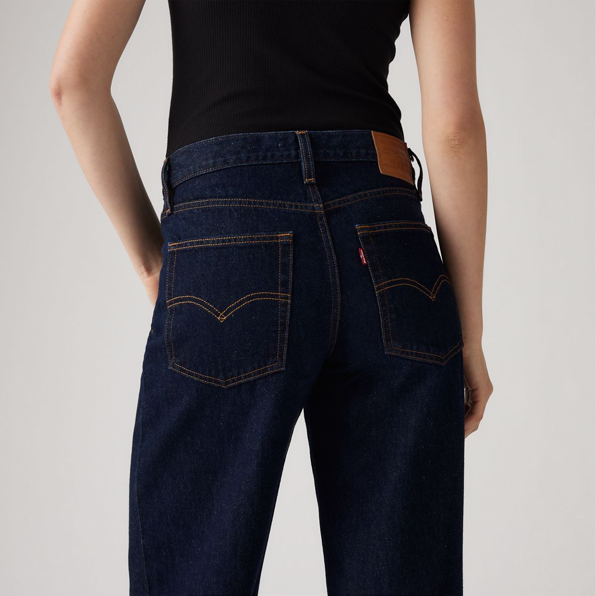 XL Baggy Straight Women's Jeans — Dream Nice Dreams - Dark Wash