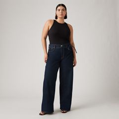 XL Baggy Straight Women's Jeans — Dream Nice Dreams - Dark Wash 8