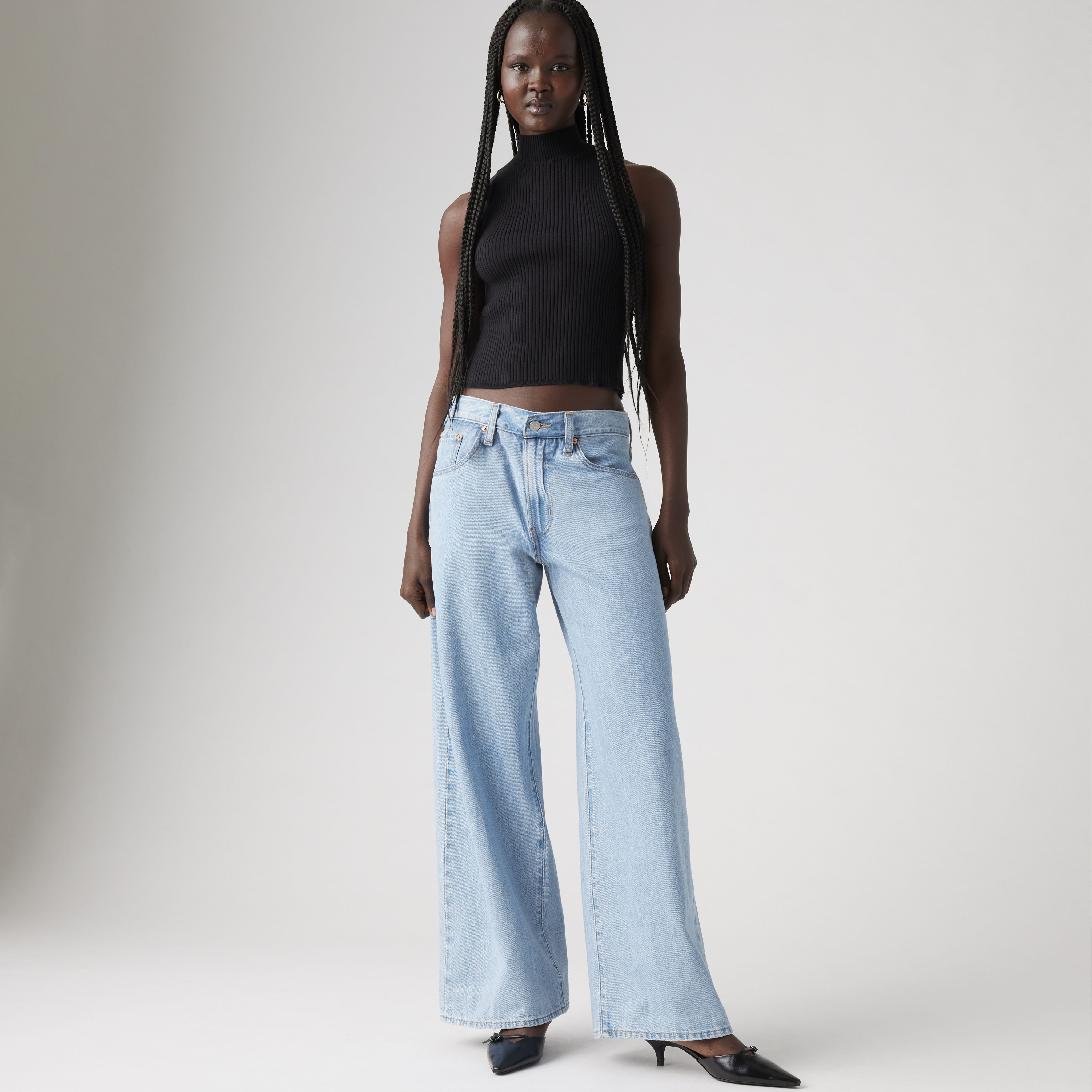 XL Baggy Straight Women's Jeans 1
