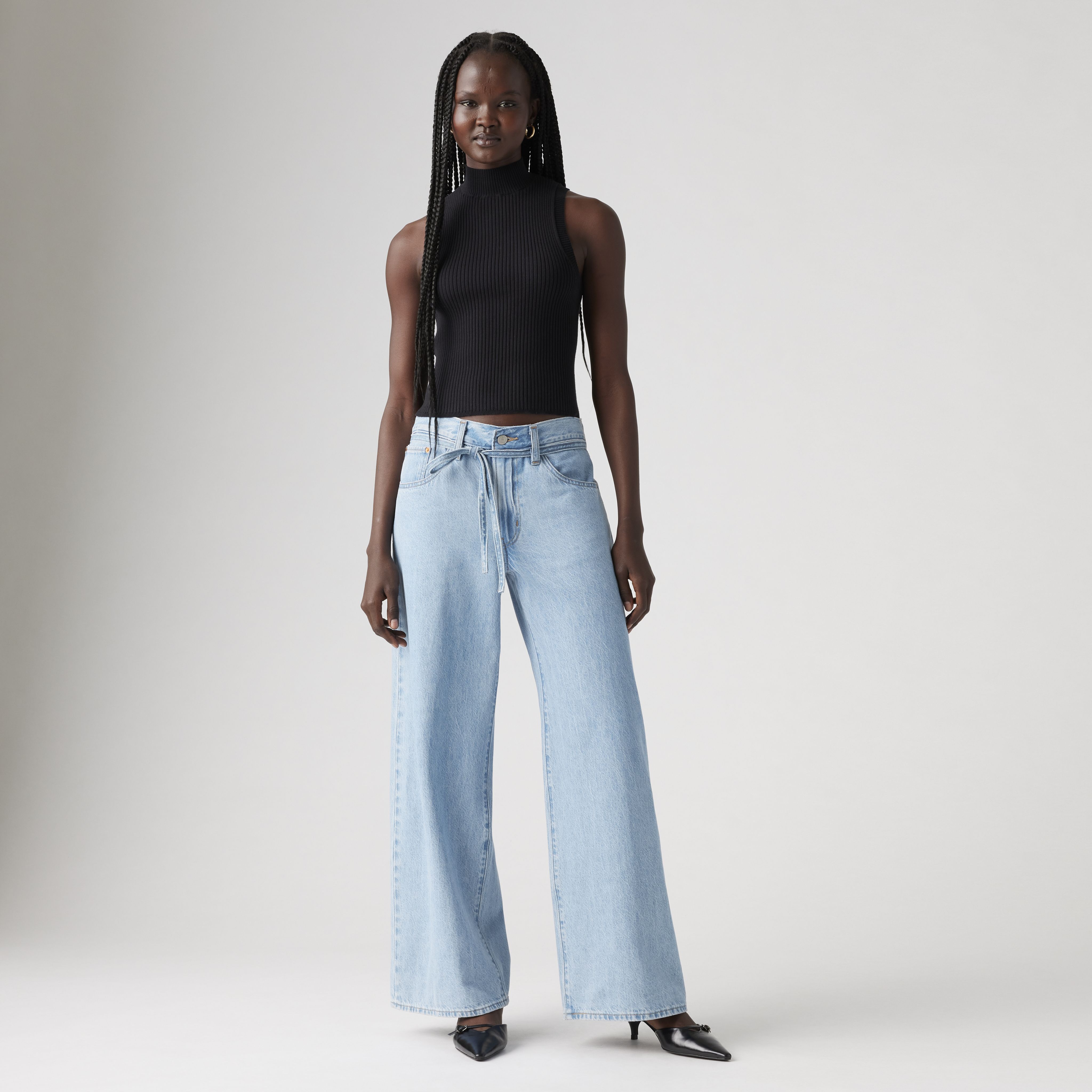 XL Baggy Straight Women's Jeans 5