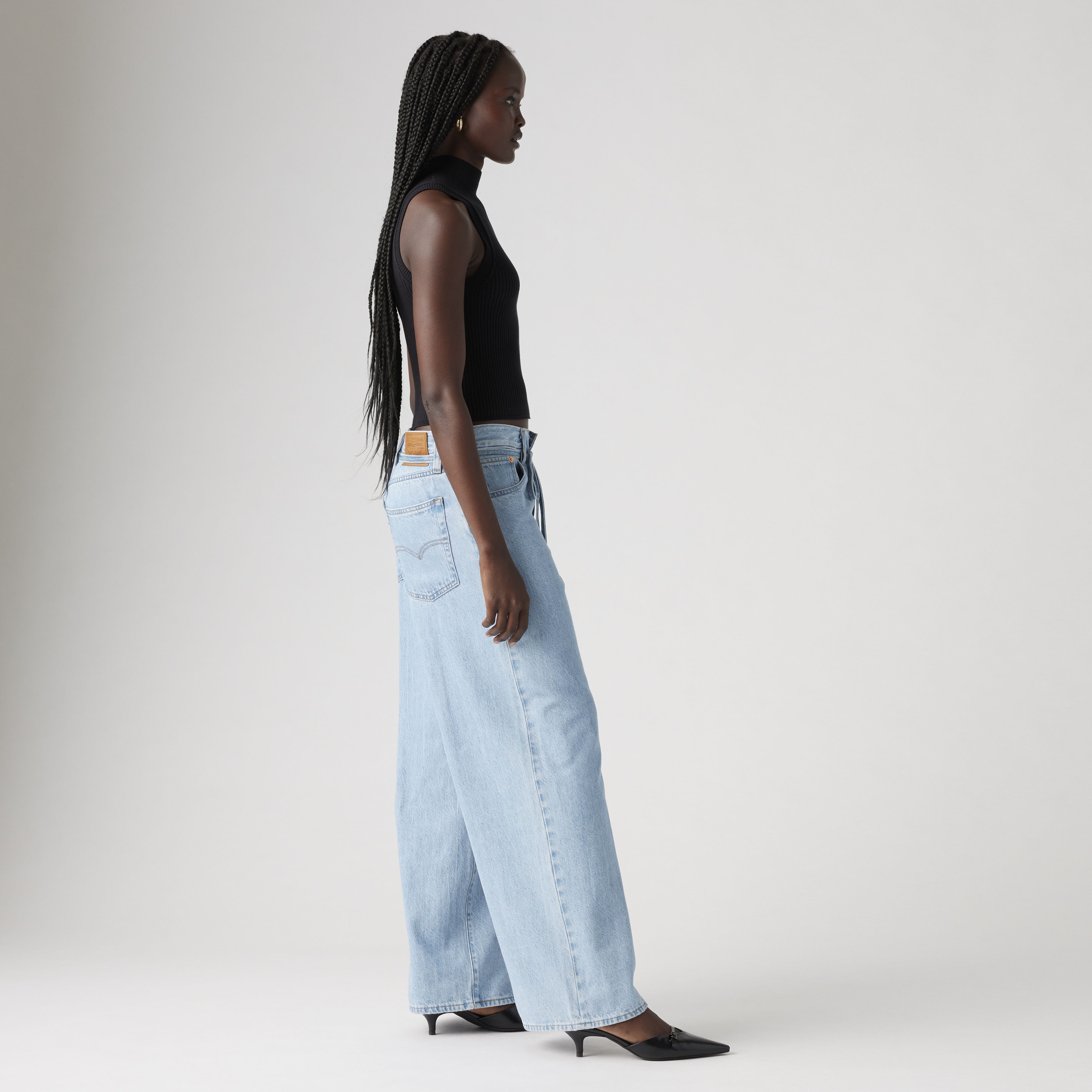 XL Baggy Straight Women's Jeans 4