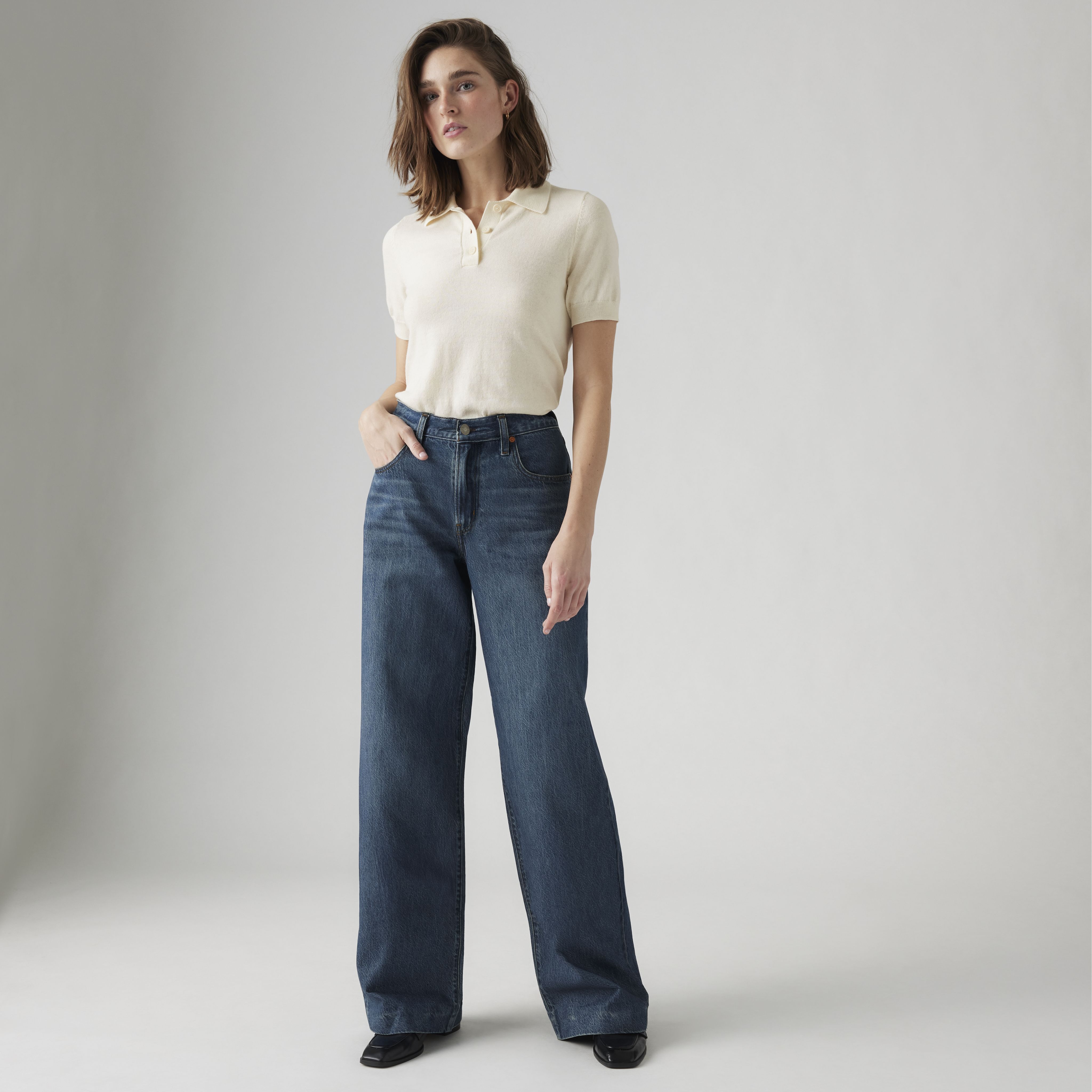 XL Baggy Straight Women's Jeans 1