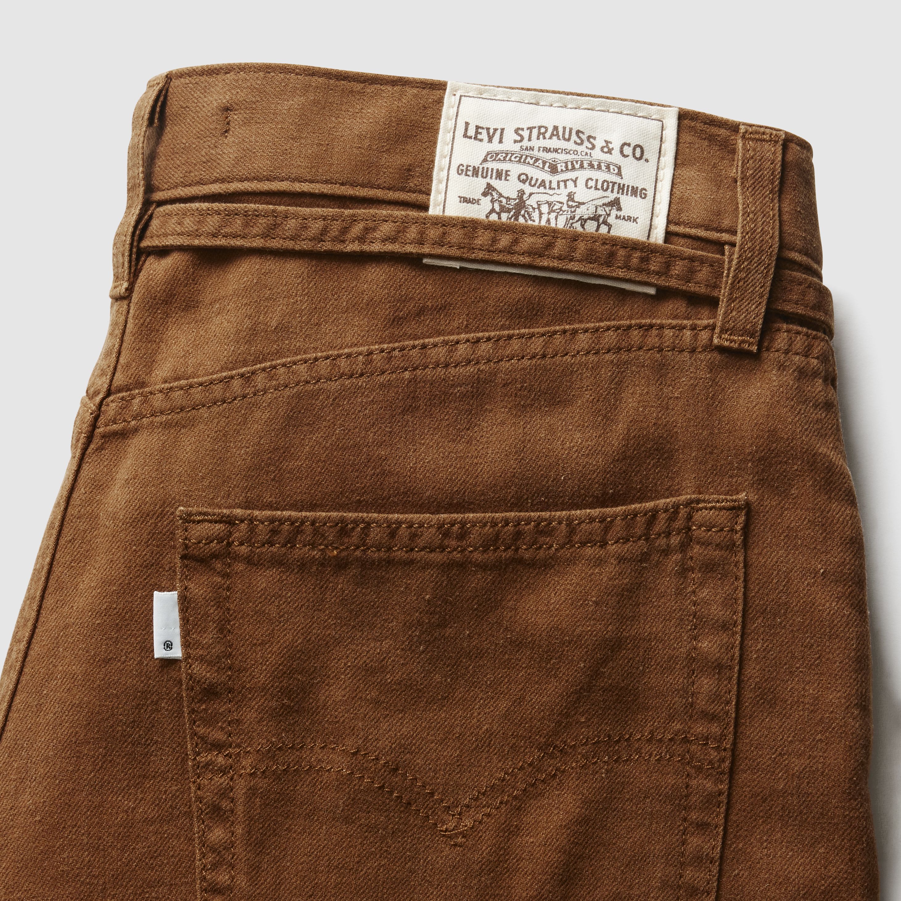 XL Baggy Straight Linen Blend Women's Pants 7