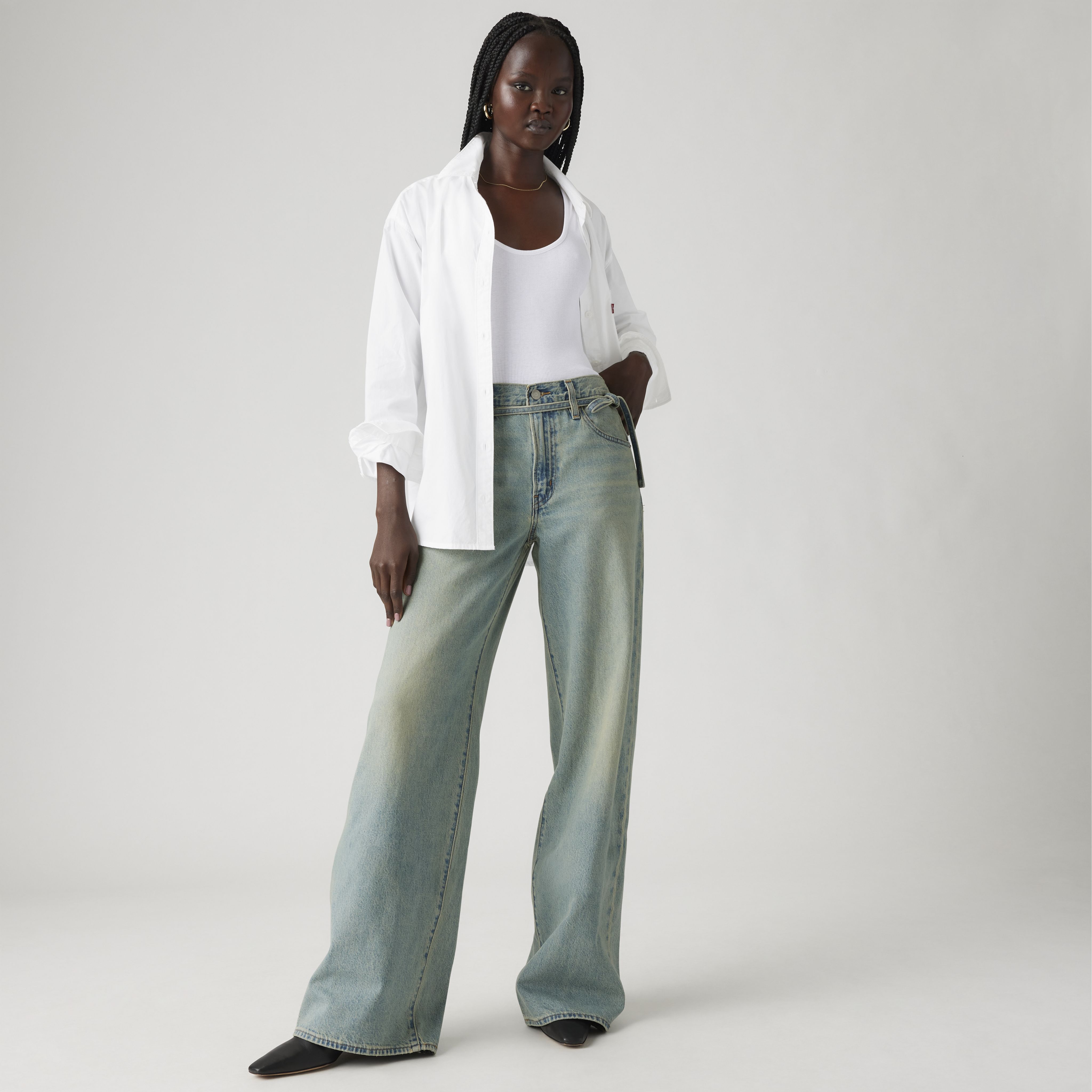 XL Baggy Straight Women's Jeans 1