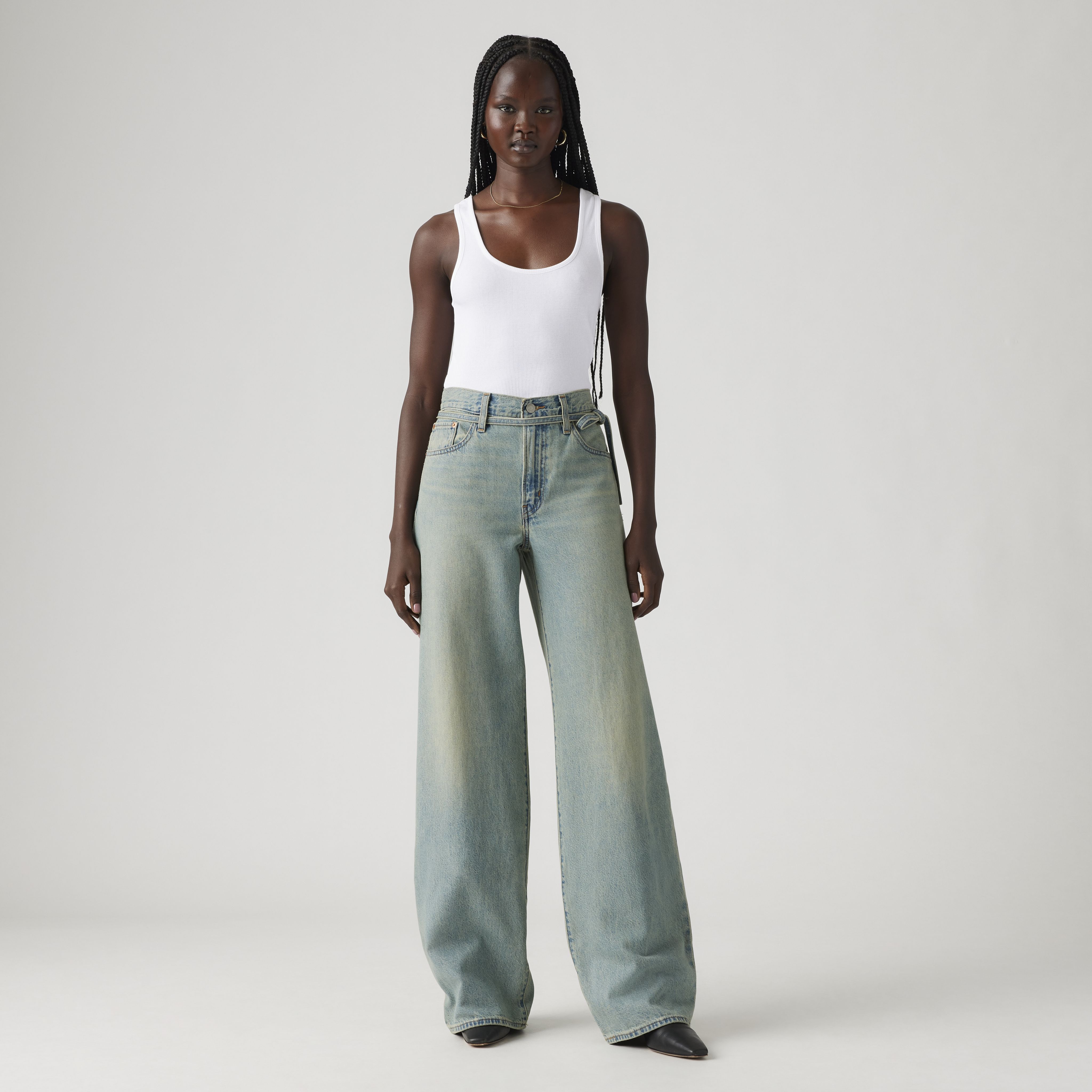 XL Baggy Straight Women's Jeans 5
