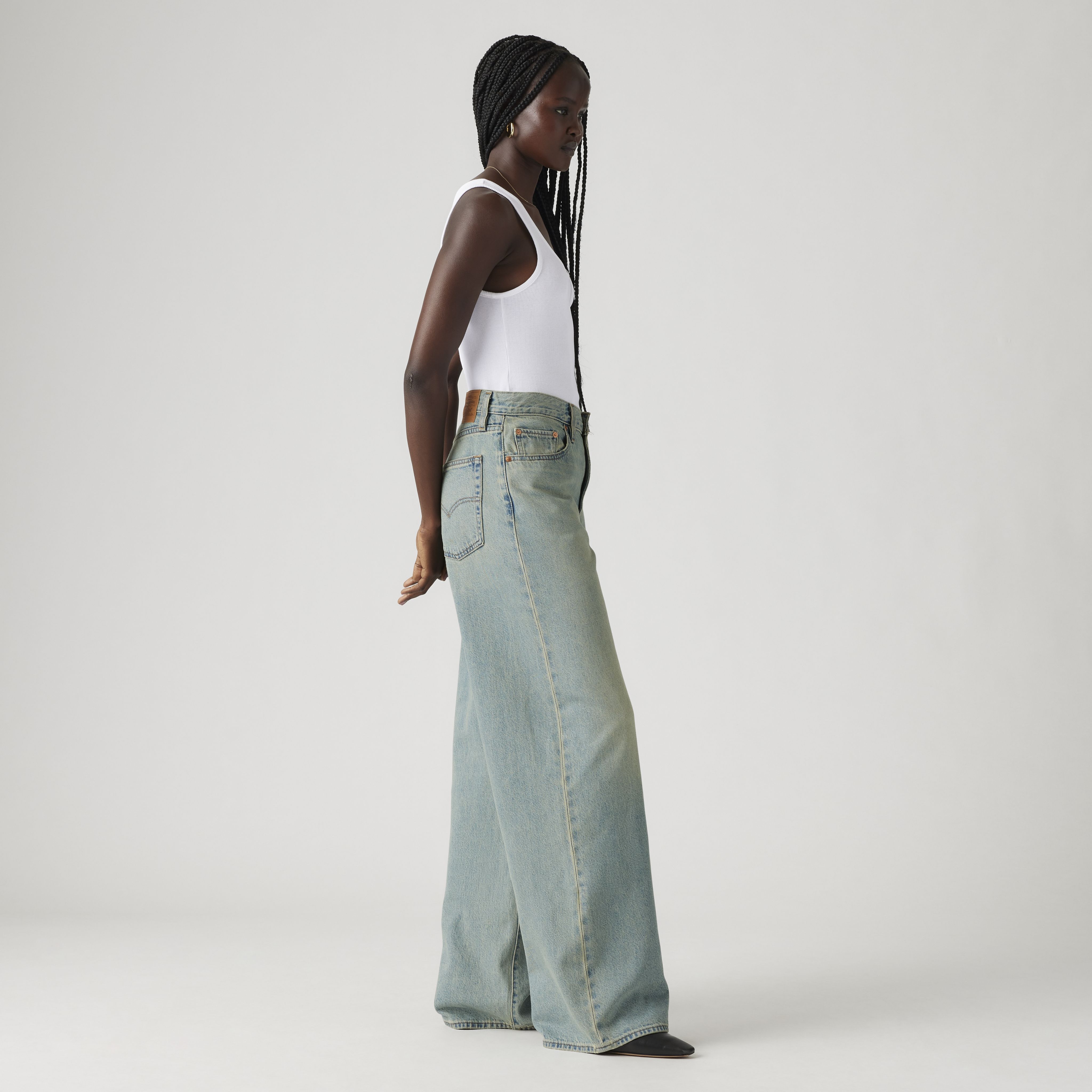 XL Baggy Straight Women's Jeans 4