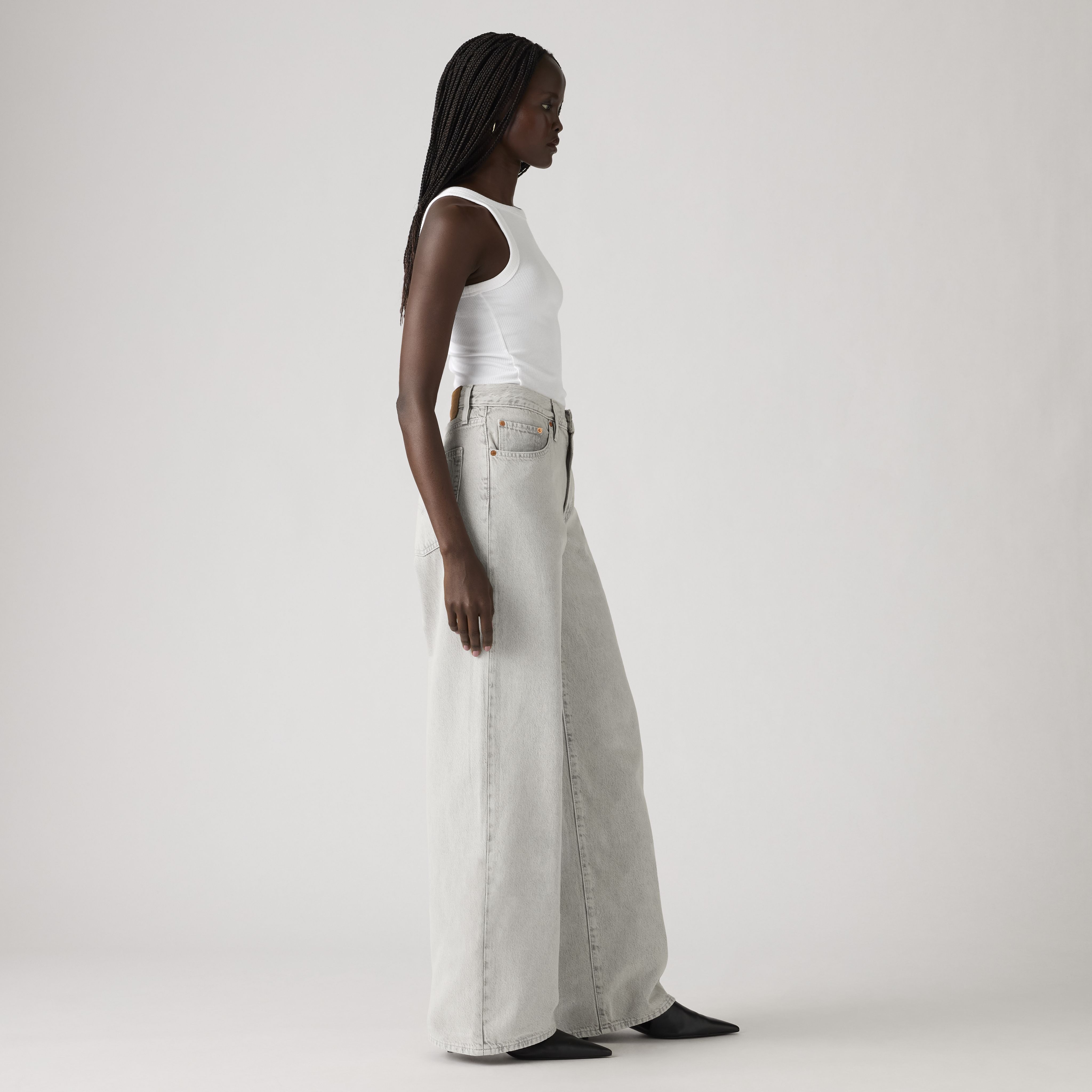 XL Baggy Straight Women's Jeans 4