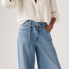 XL Baggy Straight Women's Jeans — Good Grades Tencel - Medium Wash 2