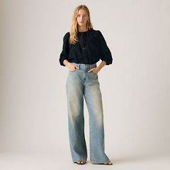 XL Baggy Straight Women's Jeans — Gamble Time - Medium Wash 5