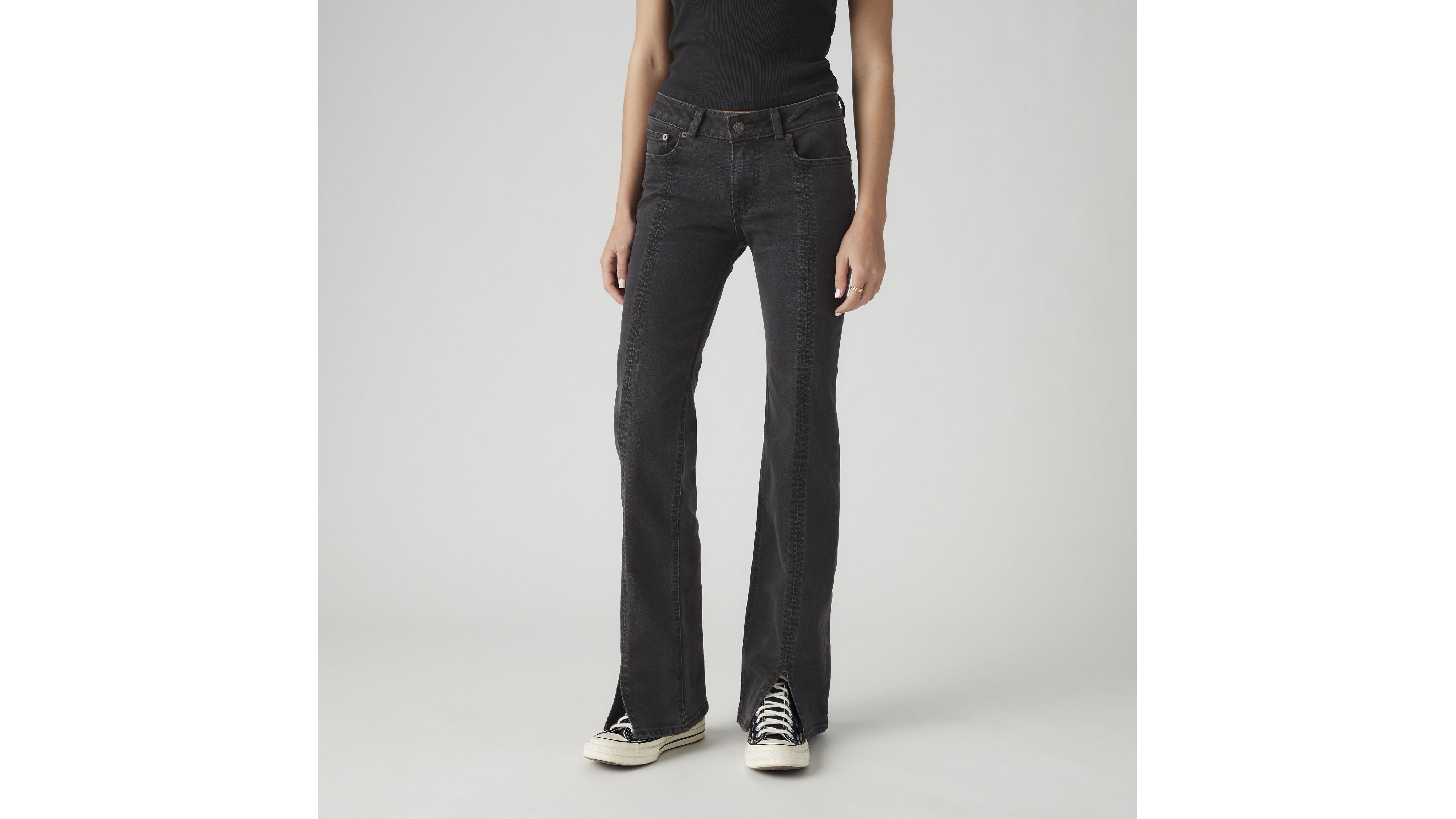 Seamed Superlow Bootcut Women's Jeans 2