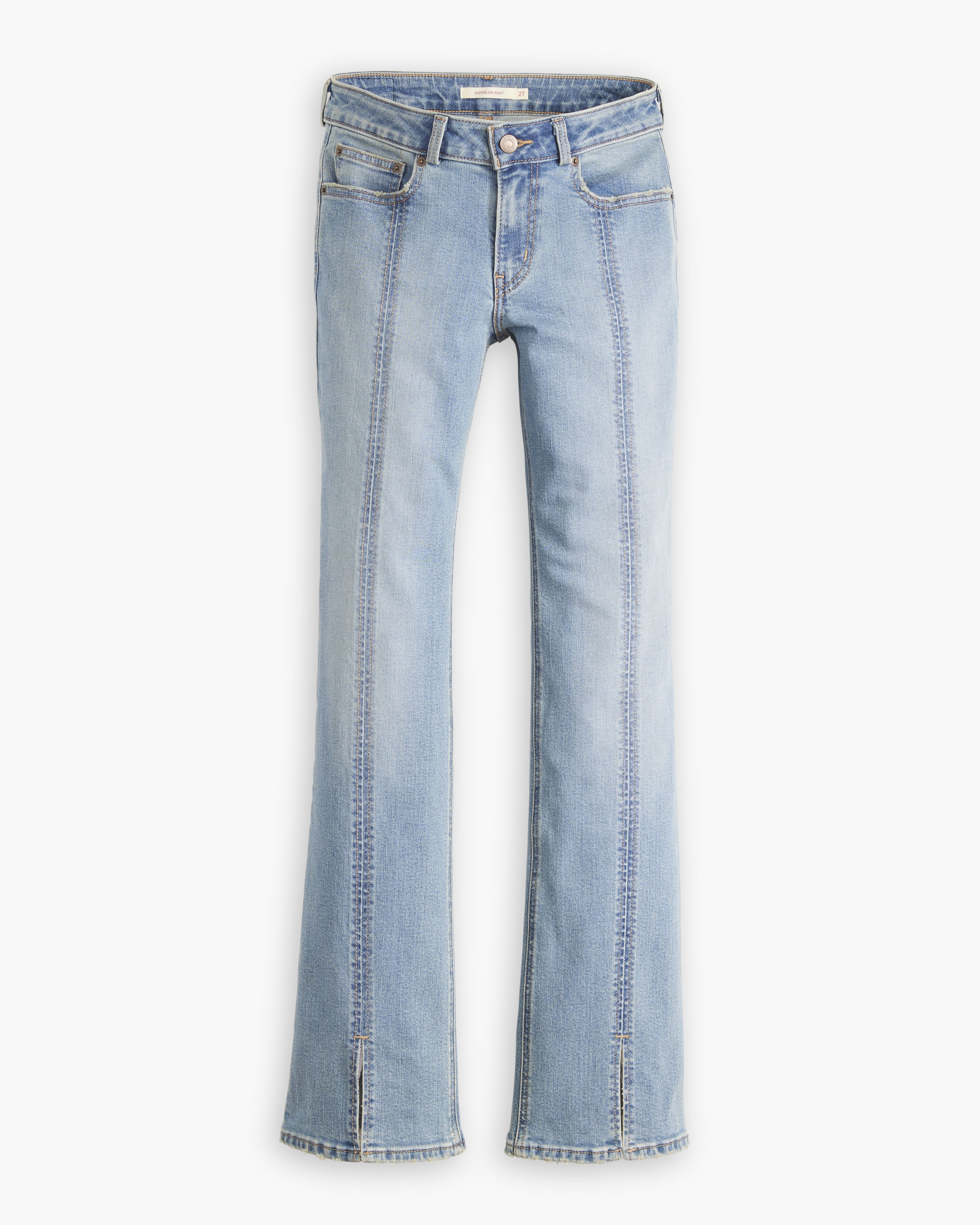 Seamed Superlow Bootcut Women's Jeans 6