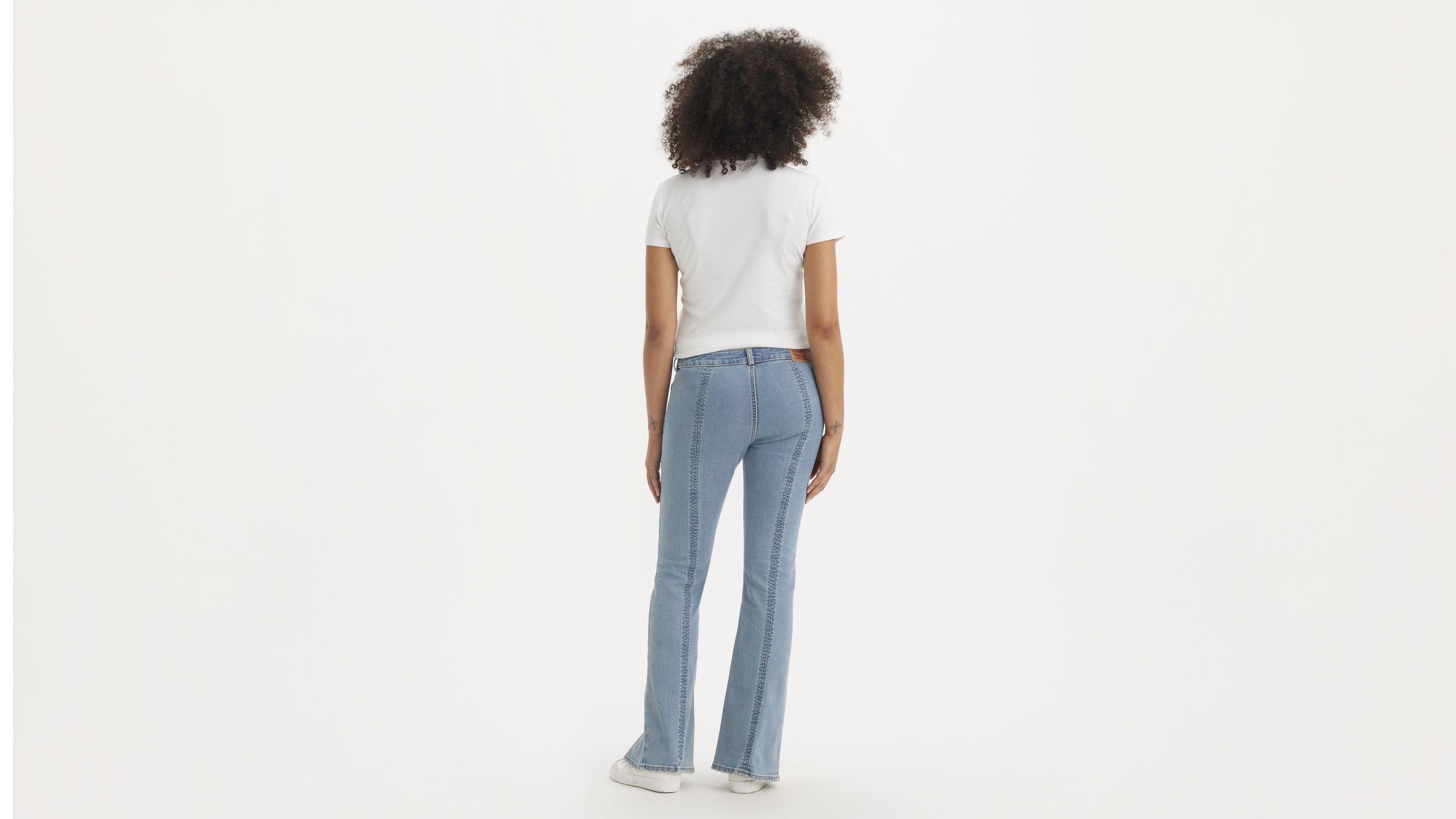 Seamed Superlow Bootcut Women's Jeans 3