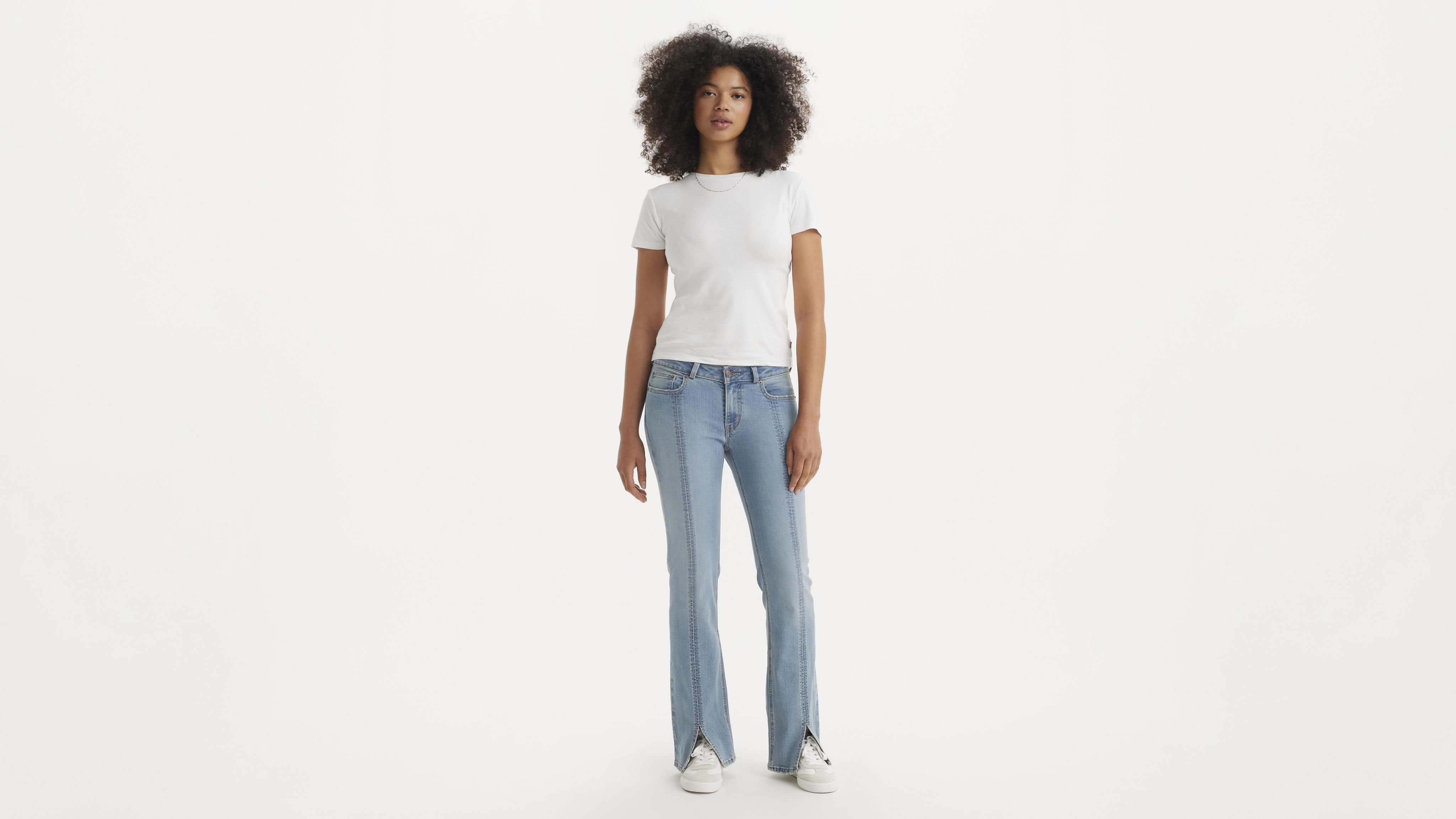 Seamed Superlow Bootcut Women's Jeans 5