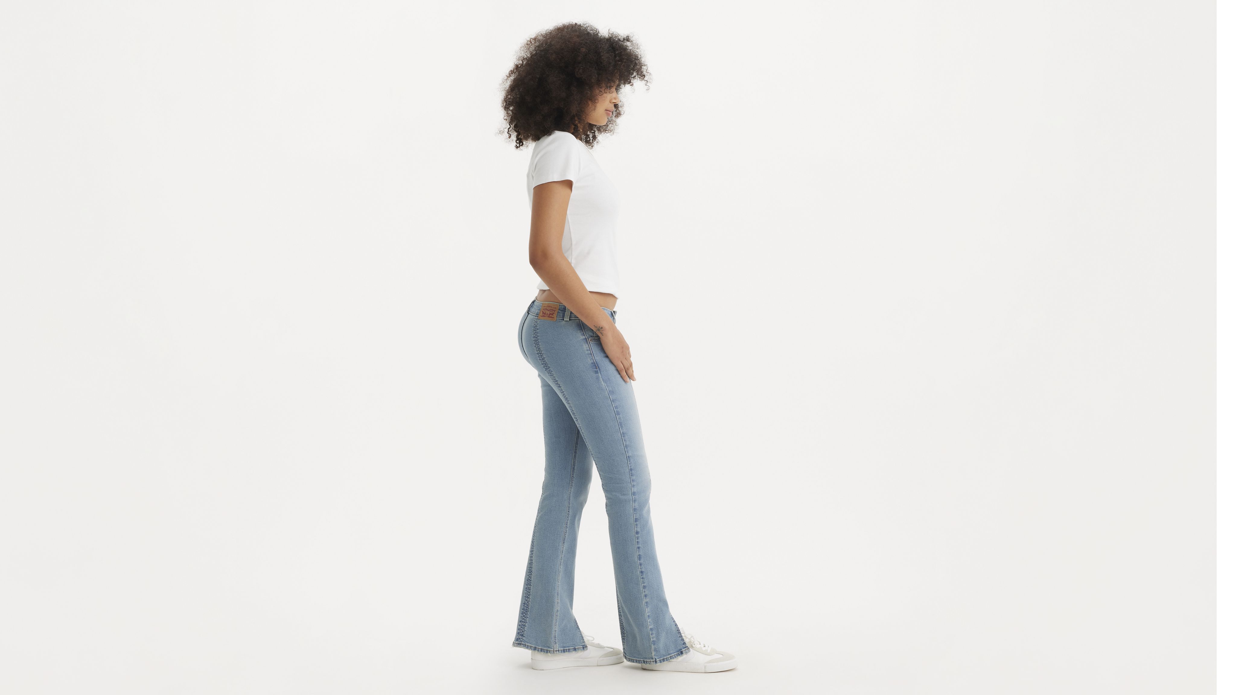 Seamed Superlow Bootcut Women's Jeans 4