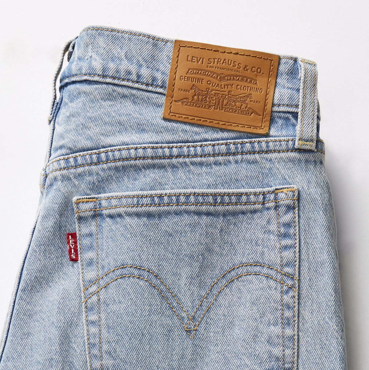 Wedgie Bootcut Women's Jeans — Blasted Stone Clean Psk - Light Wash