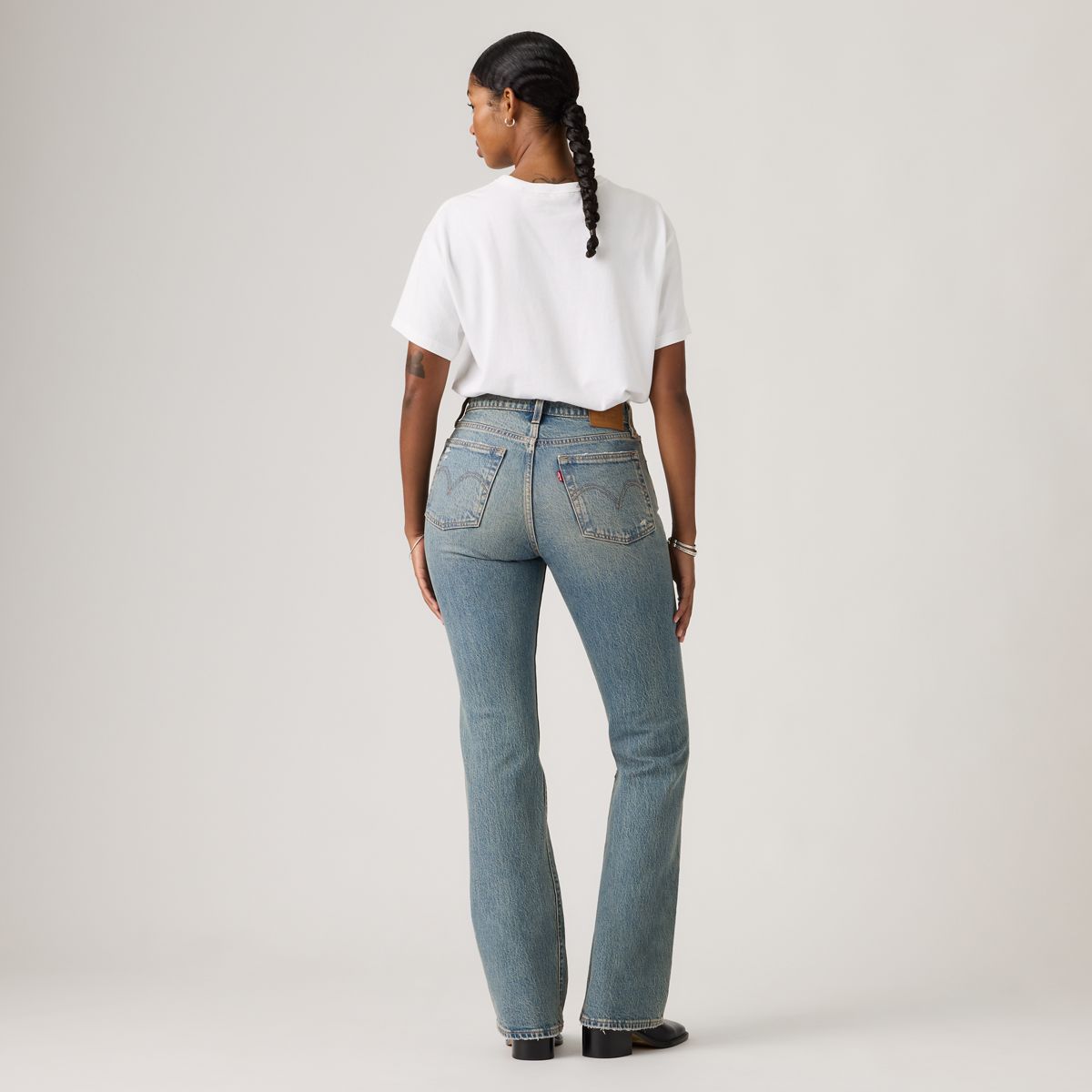 Wedgie Bootcut Women's Jeans — Bite Back Wb - Medium Wash