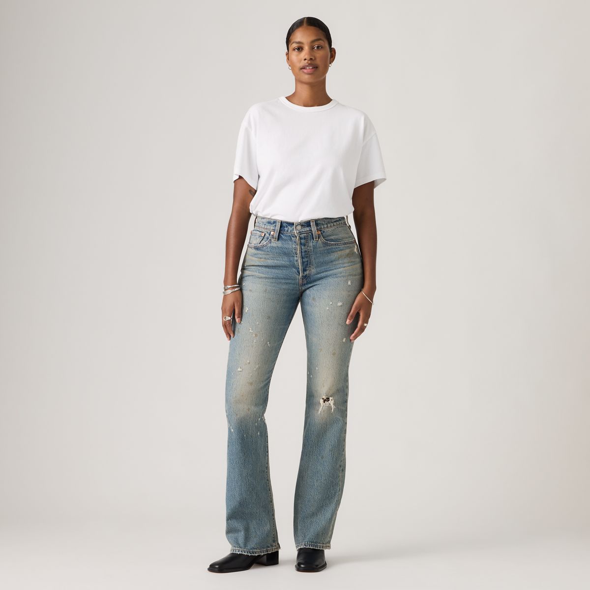 Wedgie Bootcut Women's Jeans — Bite Back Wb - Medium Wash