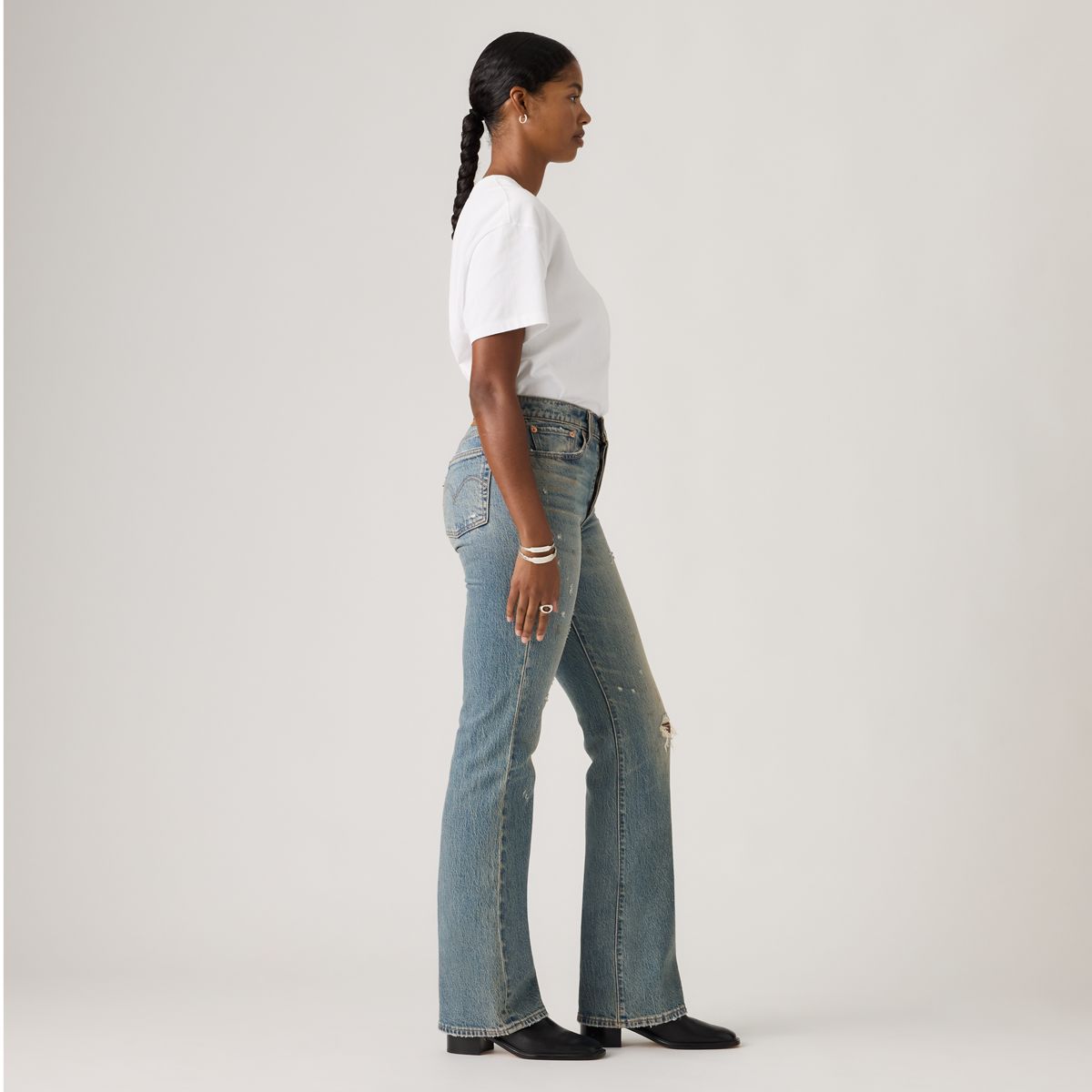 Wedgie Bootcut Women's Jeans — Bite Back Wb - Medium Wash
